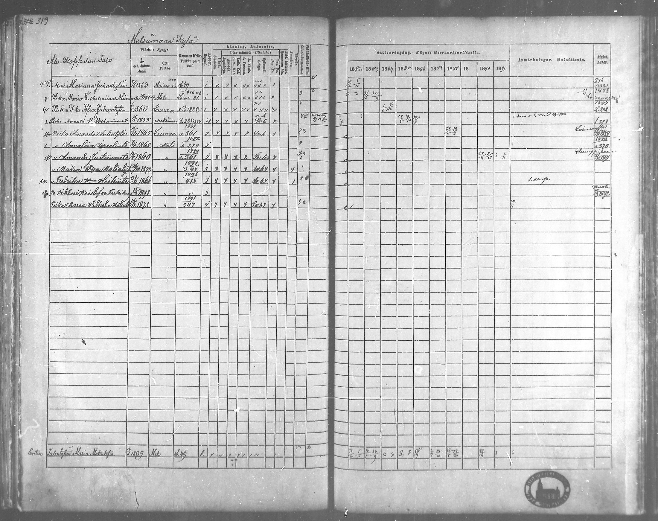 [ ../kirjat/Kirkonkirjat/metsamaa/rippikirja_1881-1891_mko53-60/kuvat/39.jpg ]