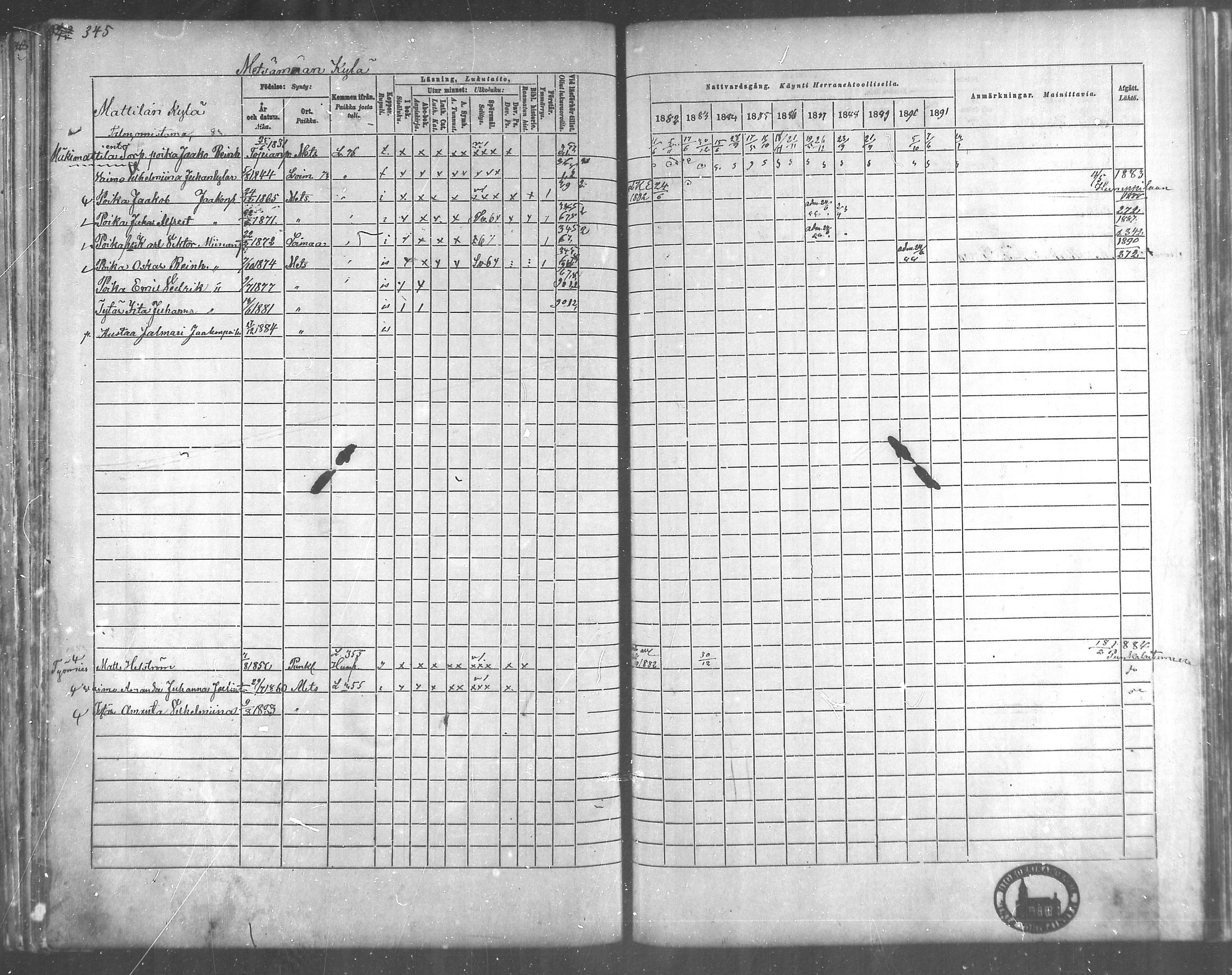 [ ../kirjat/Kirkonkirjat/metsamaa/rippikirja_1881-1891_mko53-60/kuvat/64.jpg ]