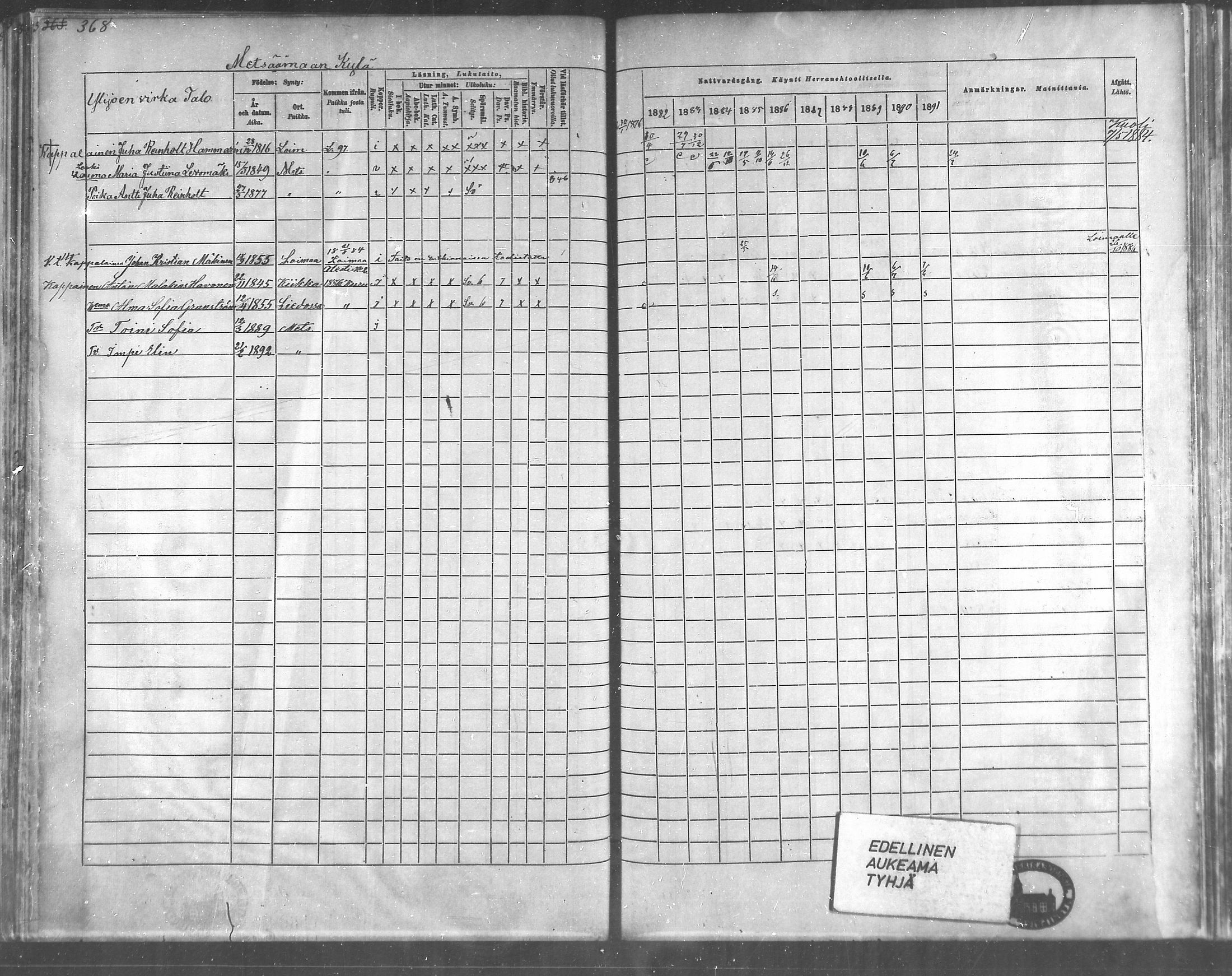 [ ../kirjat/Kirkonkirjat/metsamaa/rippikirja_1881-1891_mko53-60/kuvat/84.jpg ]