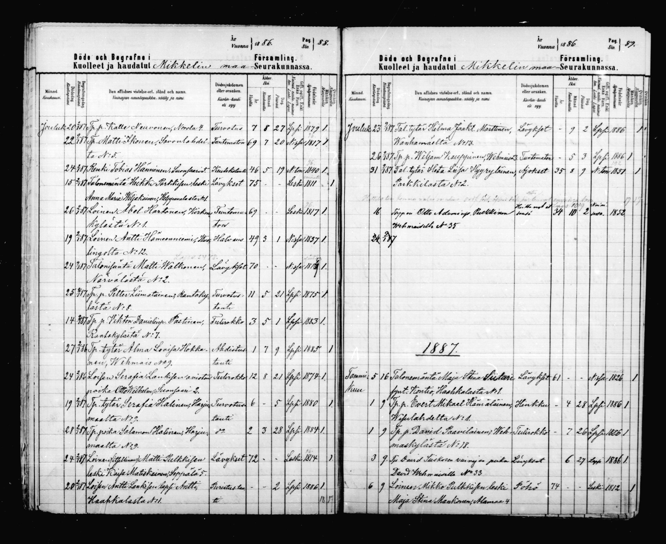 [ ../kirjat/Kirkonkirjat/mikkeli/kuolleet_1883-1890_msrk_mko4-6/kuvat/45.jpg ]