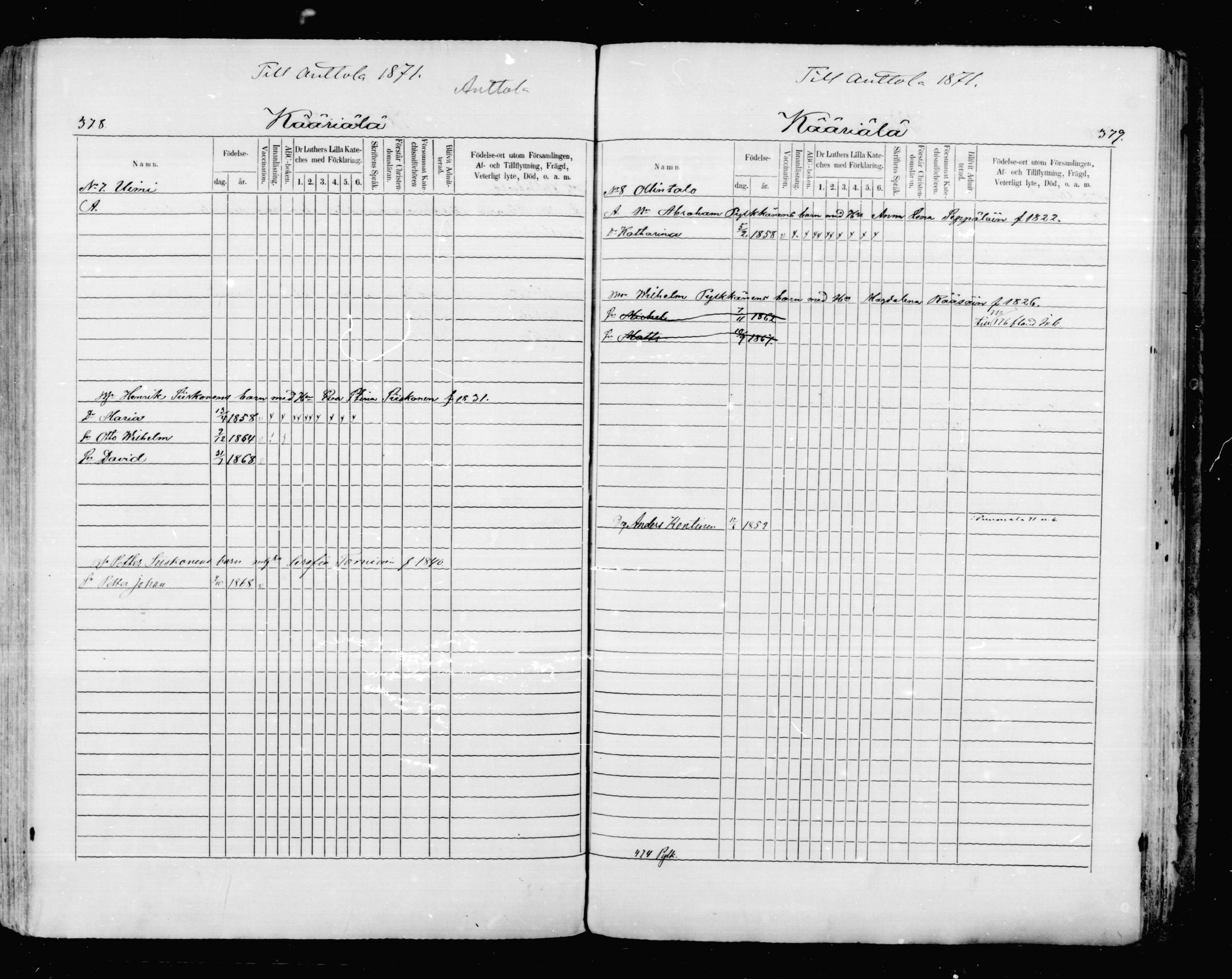 [ ../kirjat/Kirkonkirjat/mikkeli/lastenkirja_1870-1879_msrk_mko1-11/kuvat/189.jpg ]