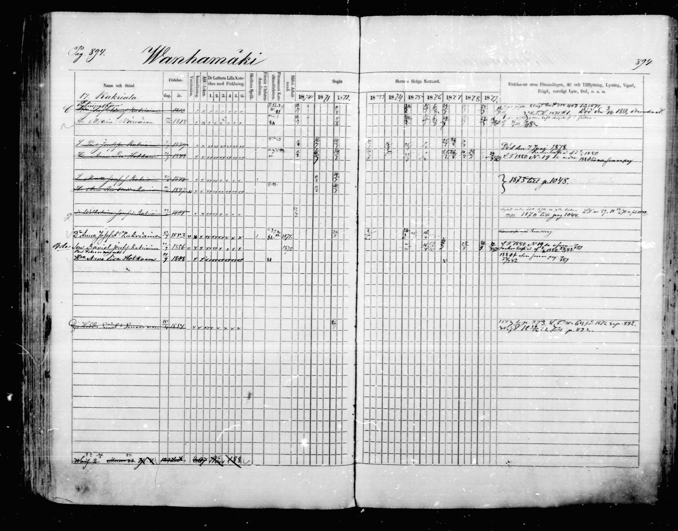[ ../kirjat/Kirkonkirjat/mikkeli/rippikirja_1870-1879_msrk_mko22-40/kuvat/288.jpg ]