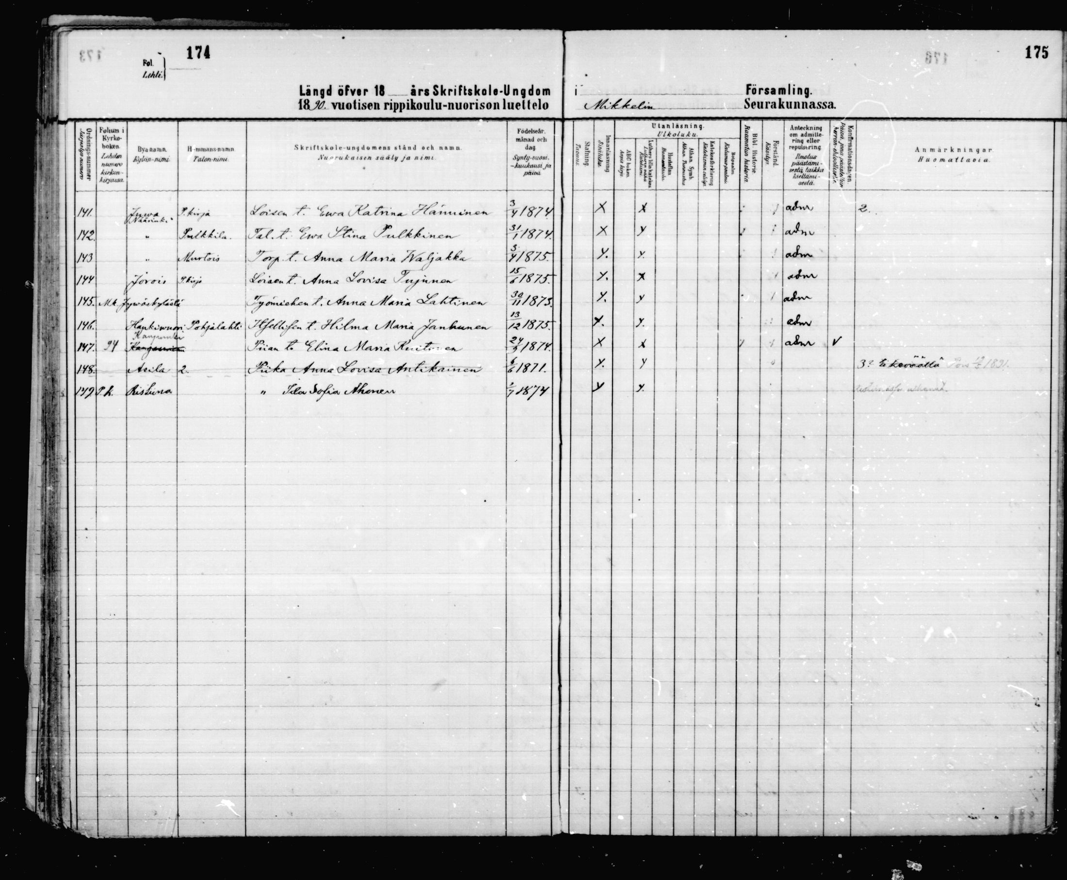 [ ../kirjat/Kirkonkirjat/mikkeli/rippilapset_1883-1891_msrk_mko6-9/kuvat/90.jpg ]
