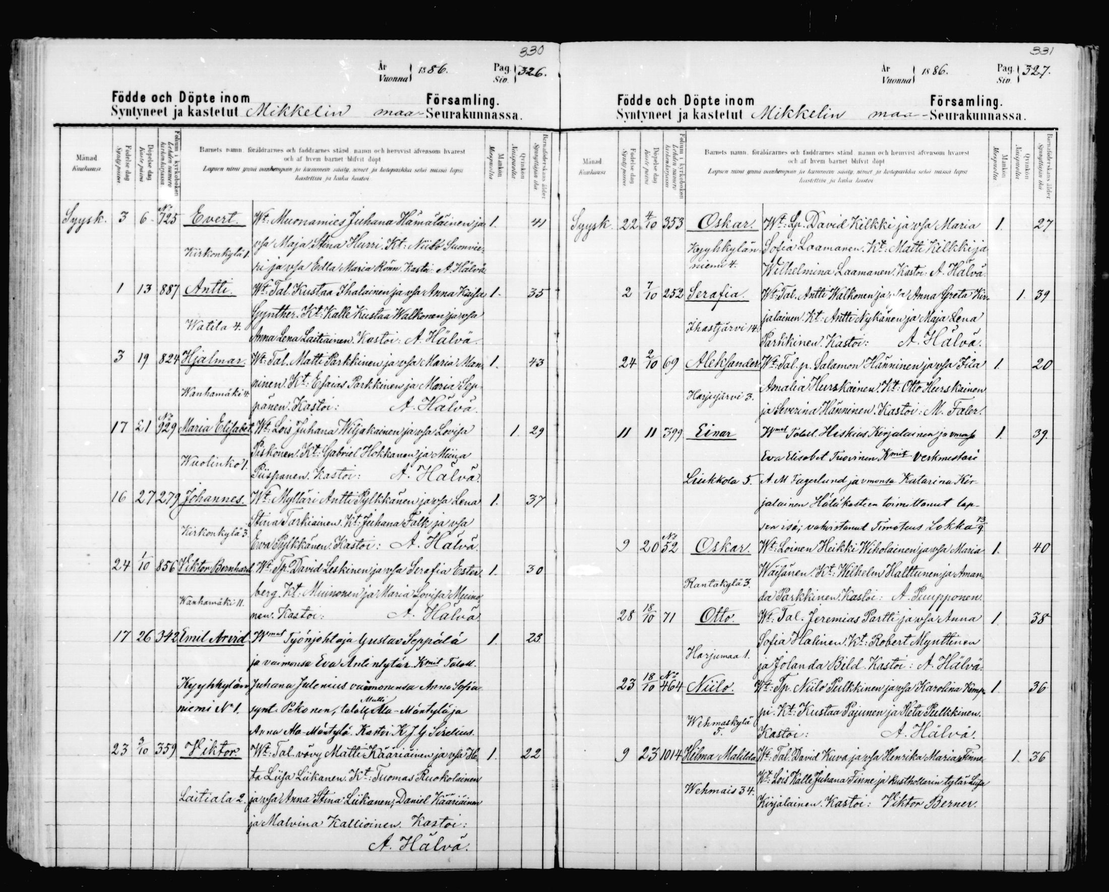 [ ../kirjat/Kirkonkirjat/mikkeli/syntyneet_1880-1889_msrk_mko9-17/kuvat/167.jpg ]