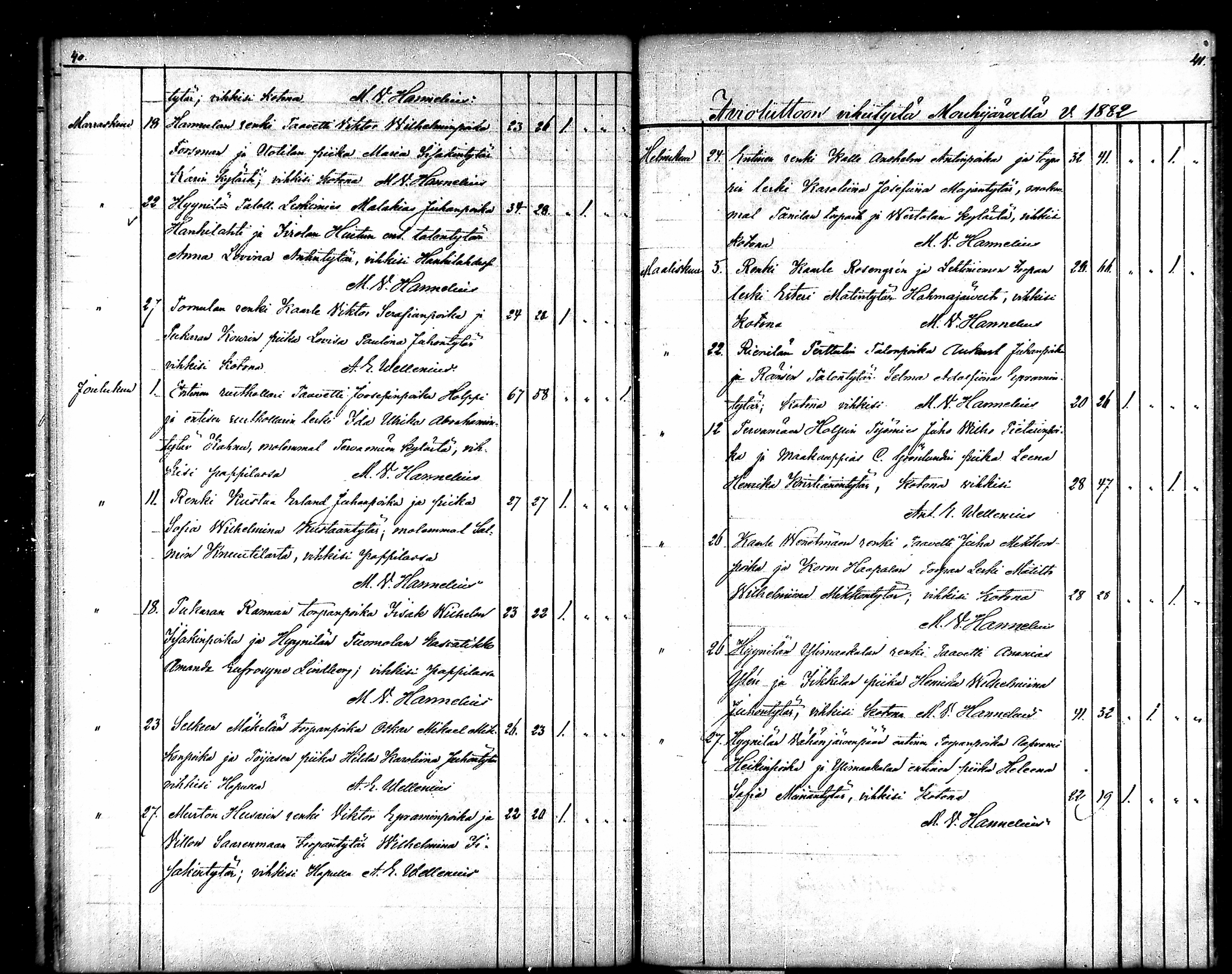[ ../kirjat/Kirkonkirjat/mouhijarvi/vihityt_1865-1886_mko114/kuvat/20.jpg ]