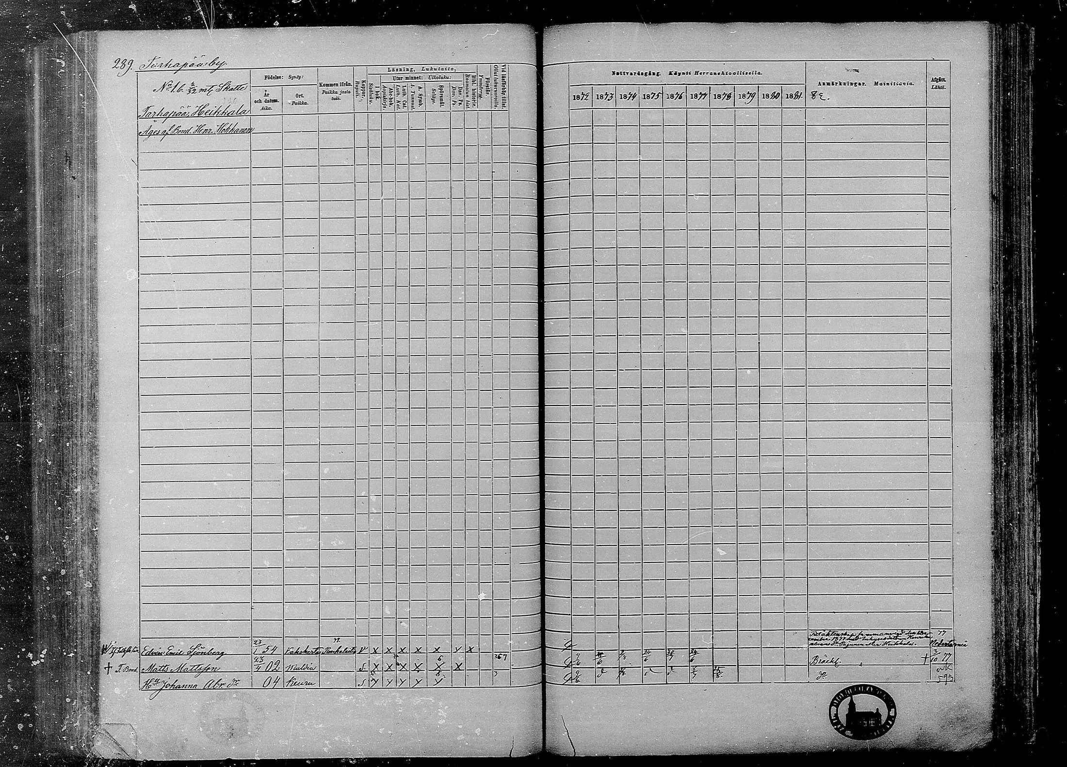 [ ../kirjat/Kirkonkirjat/multia/rippikirja_1872-1881_mko1-16/kuvat/289.jpg ]