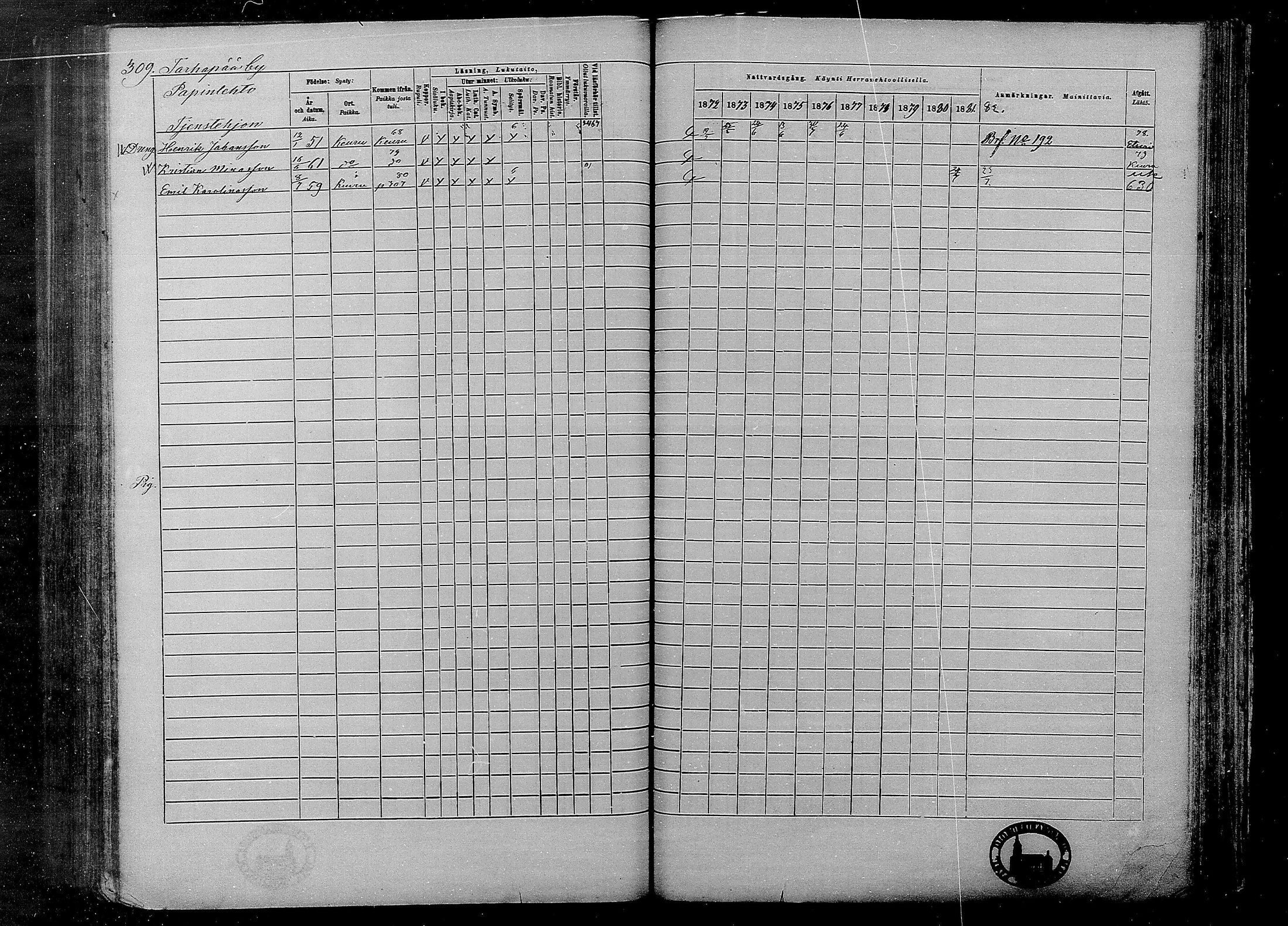 [ ../kirjat/Kirkonkirjat/multia/rippikirja_1872-1881_mko1-16/kuvat/309.jpg ]
