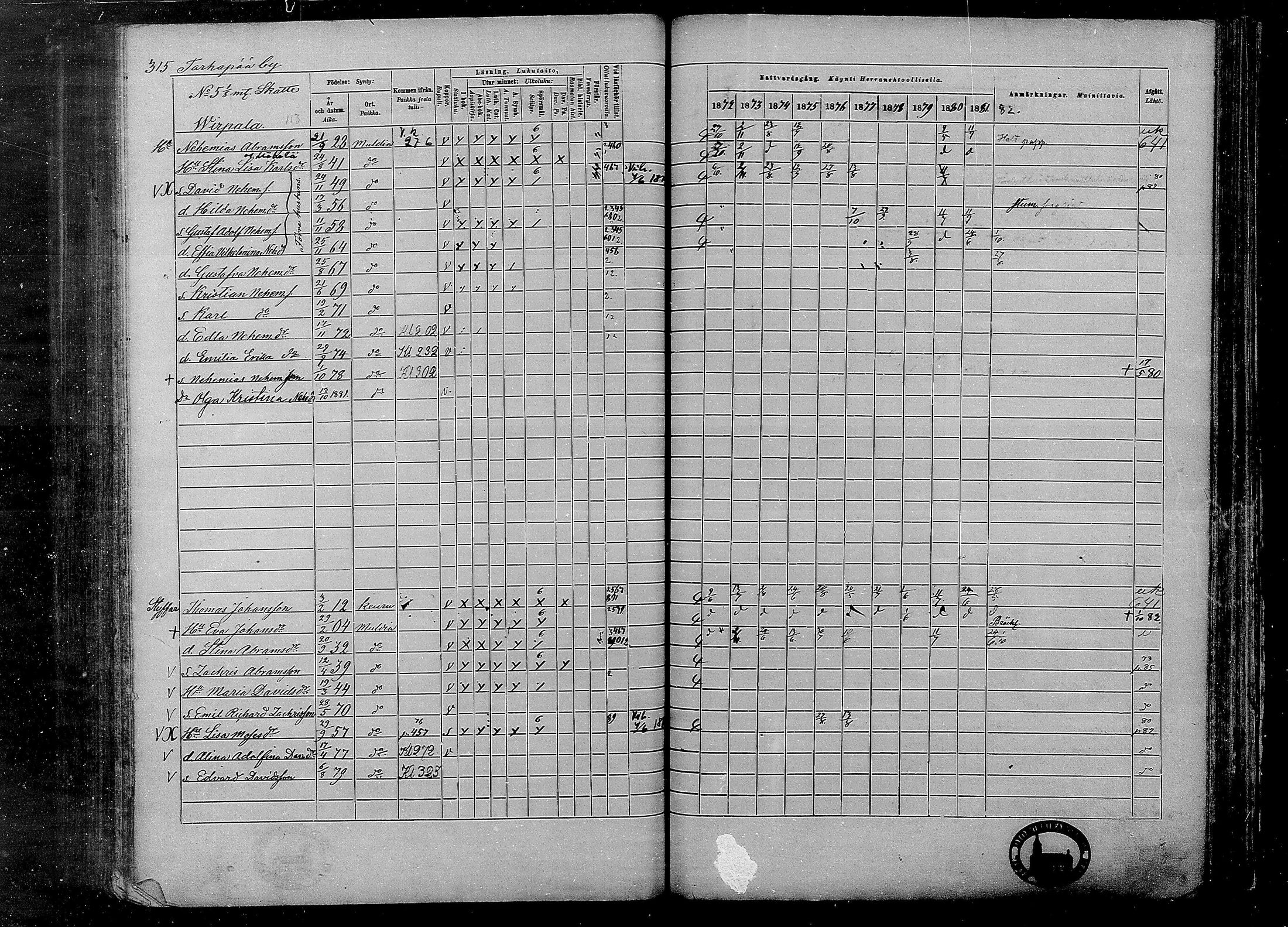 [ ../kirjat/Kirkonkirjat/multia/rippikirja_1872-1881_mko1-16/kuvat/315.jpg ]