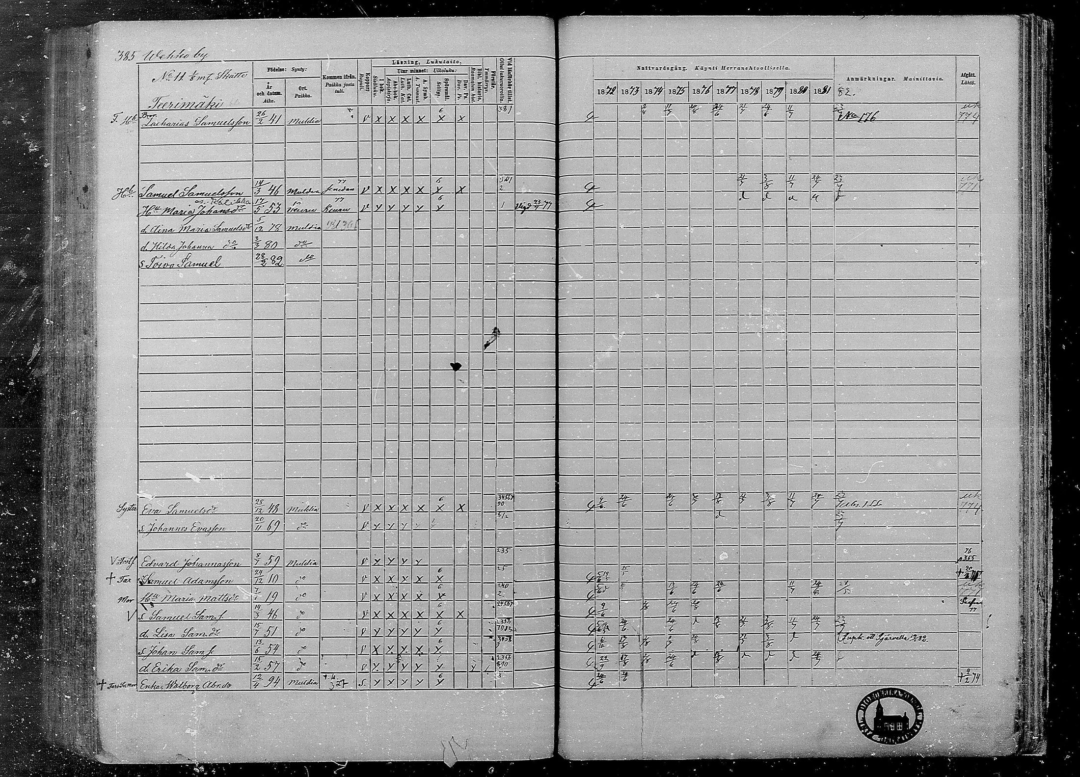[ ../kirjat/Kirkonkirjat/multia/rippikirja_1872-1881_mko1-16/kuvat/385.jpg ]