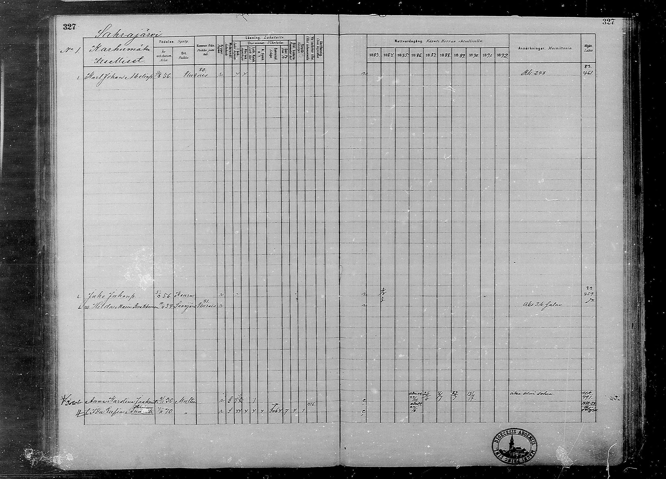 [ ../kirjat/Kirkonkirjat/multia/rippikirja_1881-1891_mko1-16_i/kuvat/327.jpg ]