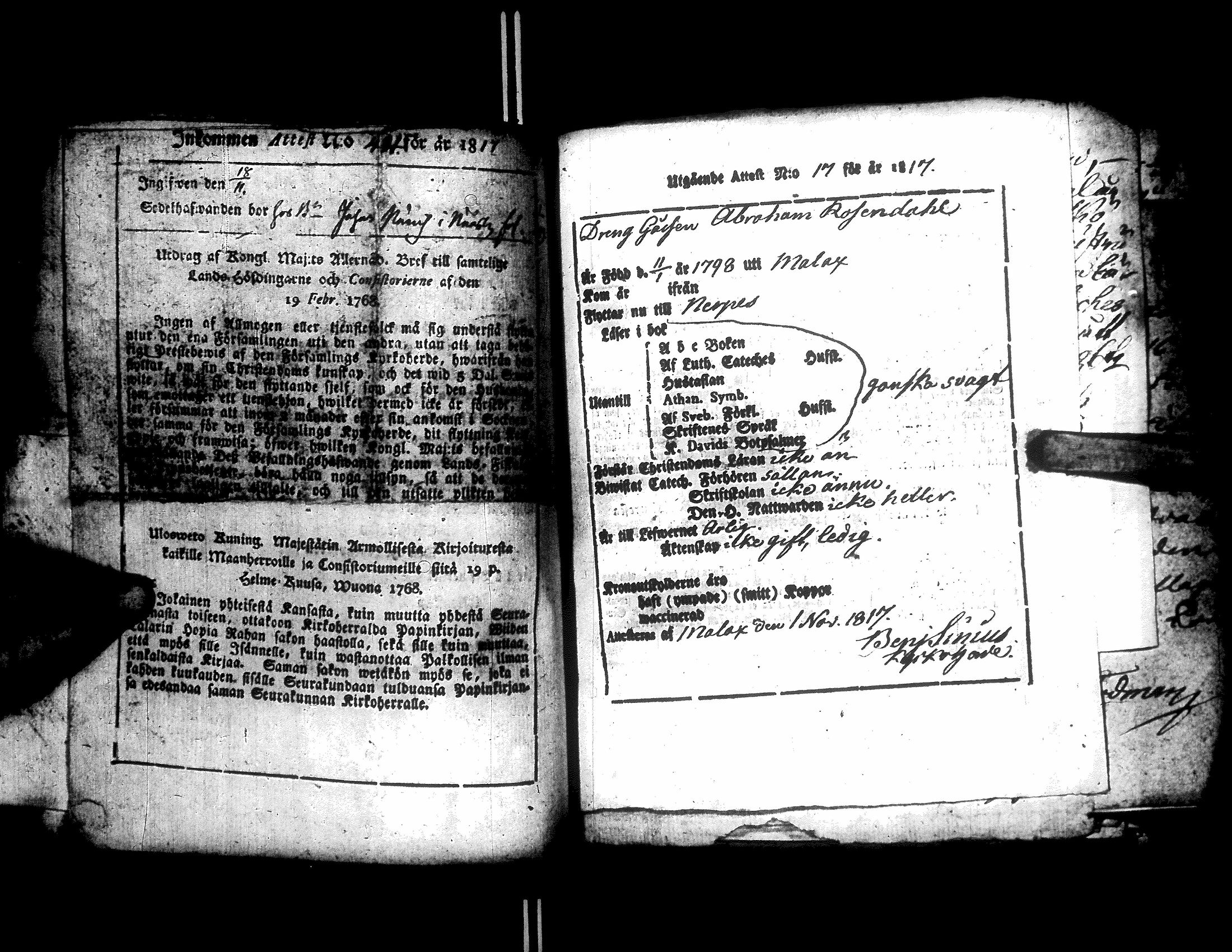 [ ../kirjat/Kirkonkirjat/narpio/muuttokirjoja_1816-1820_uk233-234/kuvat/111.jpg ]