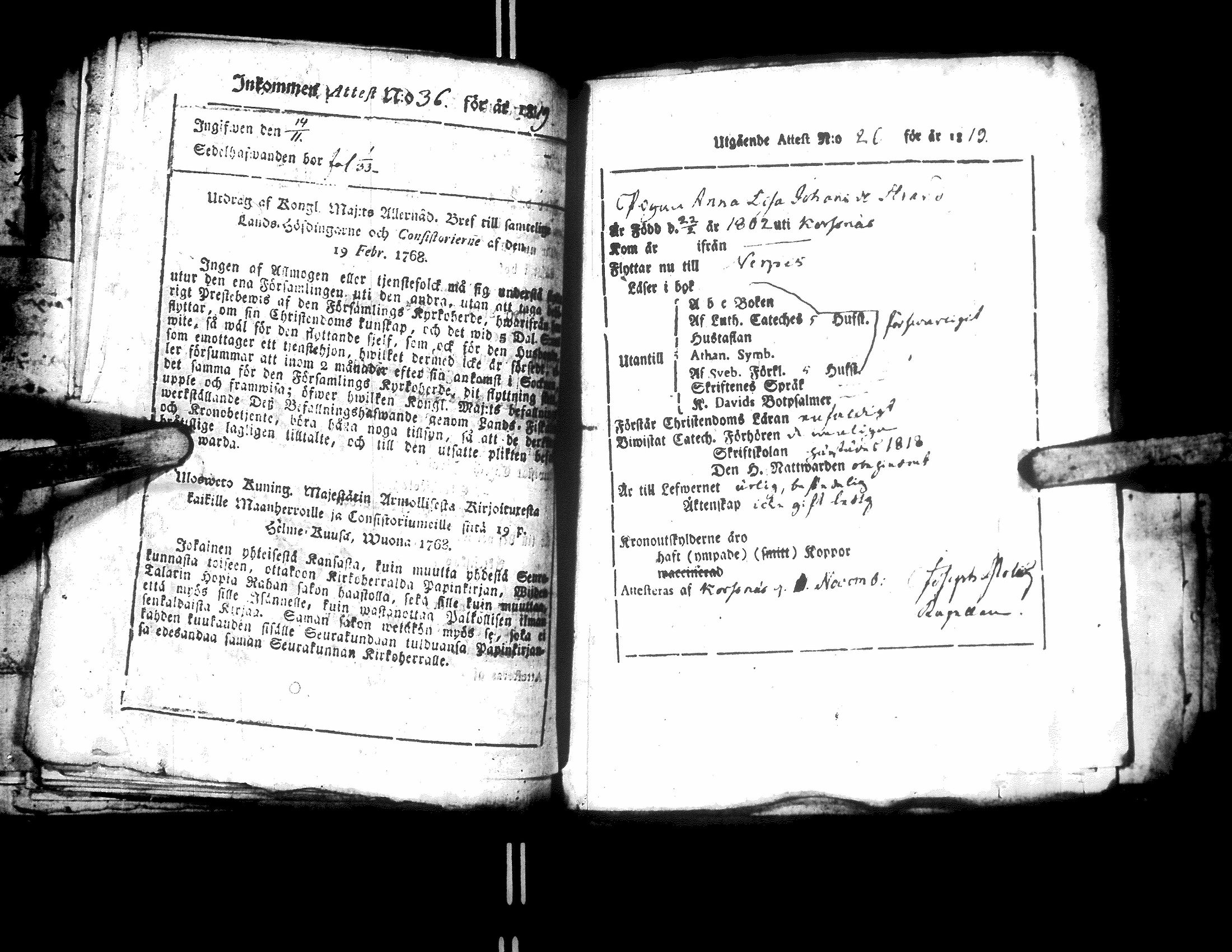 [ ../kirjat/Kirkonkirjat/narpio/muuttokirjoja_1816-1820_uk233-234/kuvat/170.jpg ]