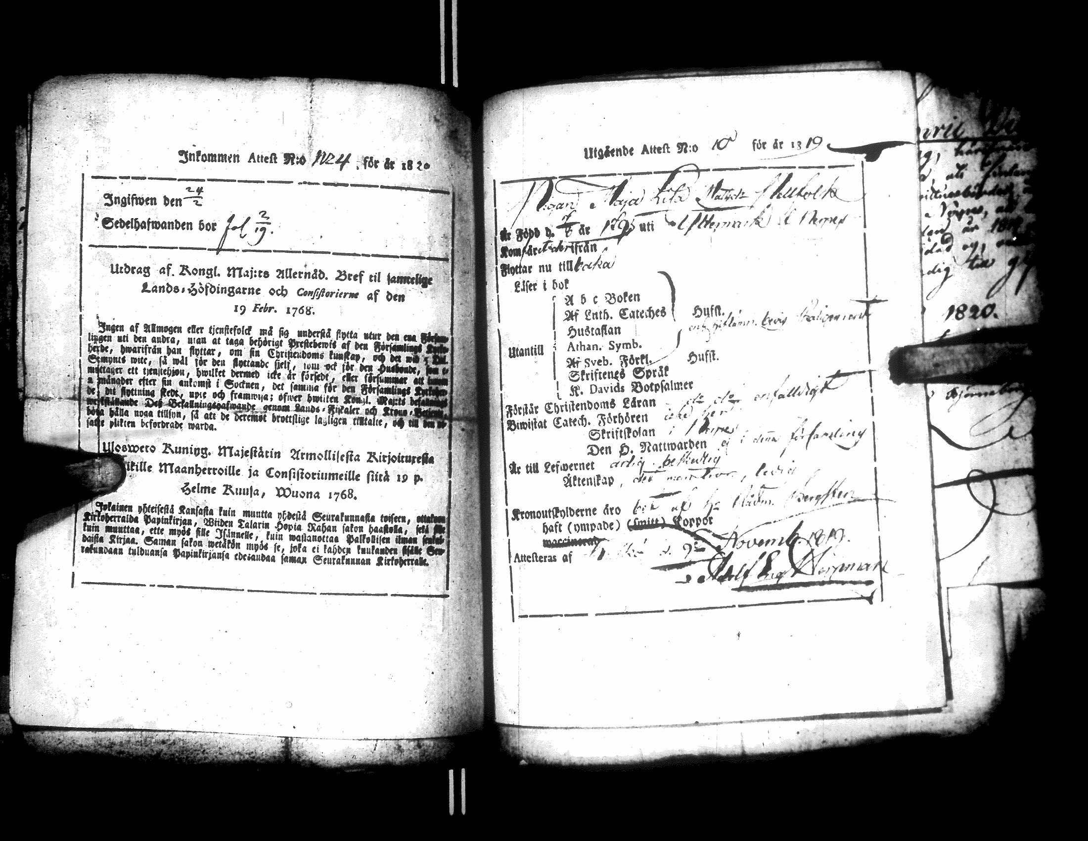 [ ../kirjat/Kirkonkirjat/narpio/muuttokirjoja_1816-1820_uk233-234/kuvat/234.jpg ]