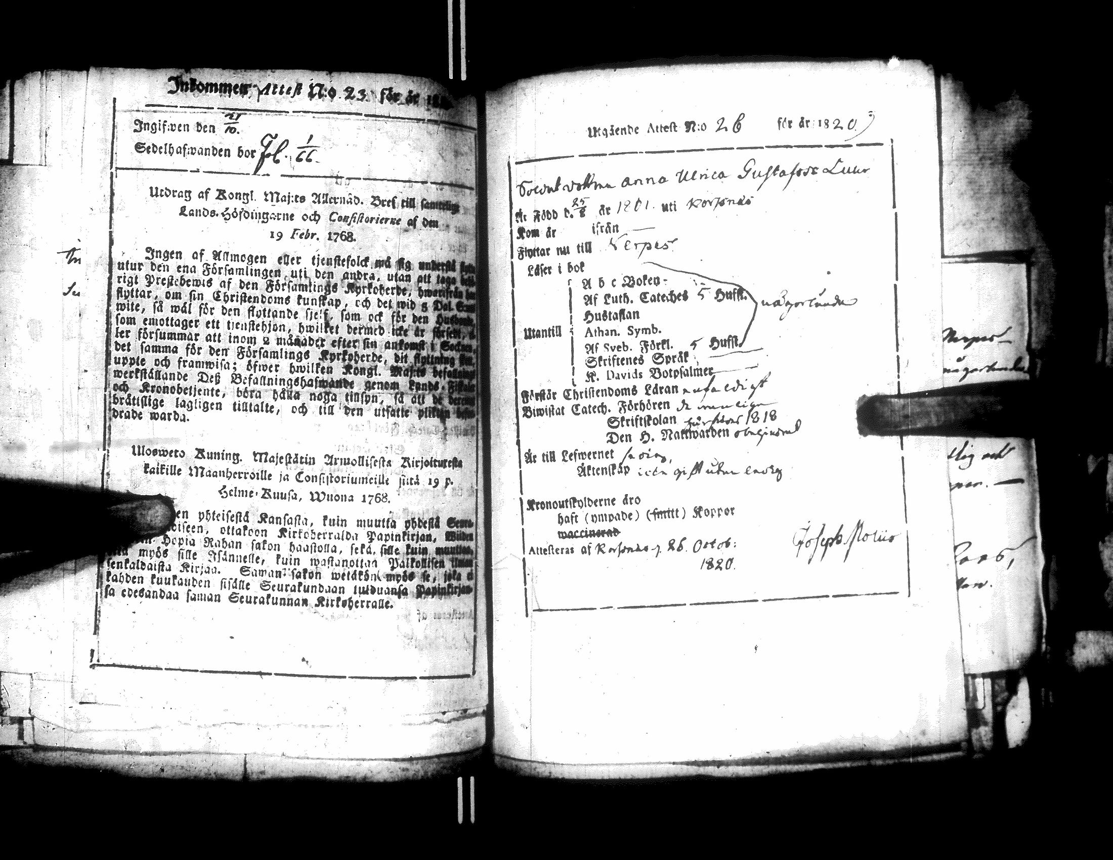 [ ../kirjat/Kirkonkirjat/narpio/muuttokirjoja_1816-1820_uk233-234/kuvat/255.jpg ]