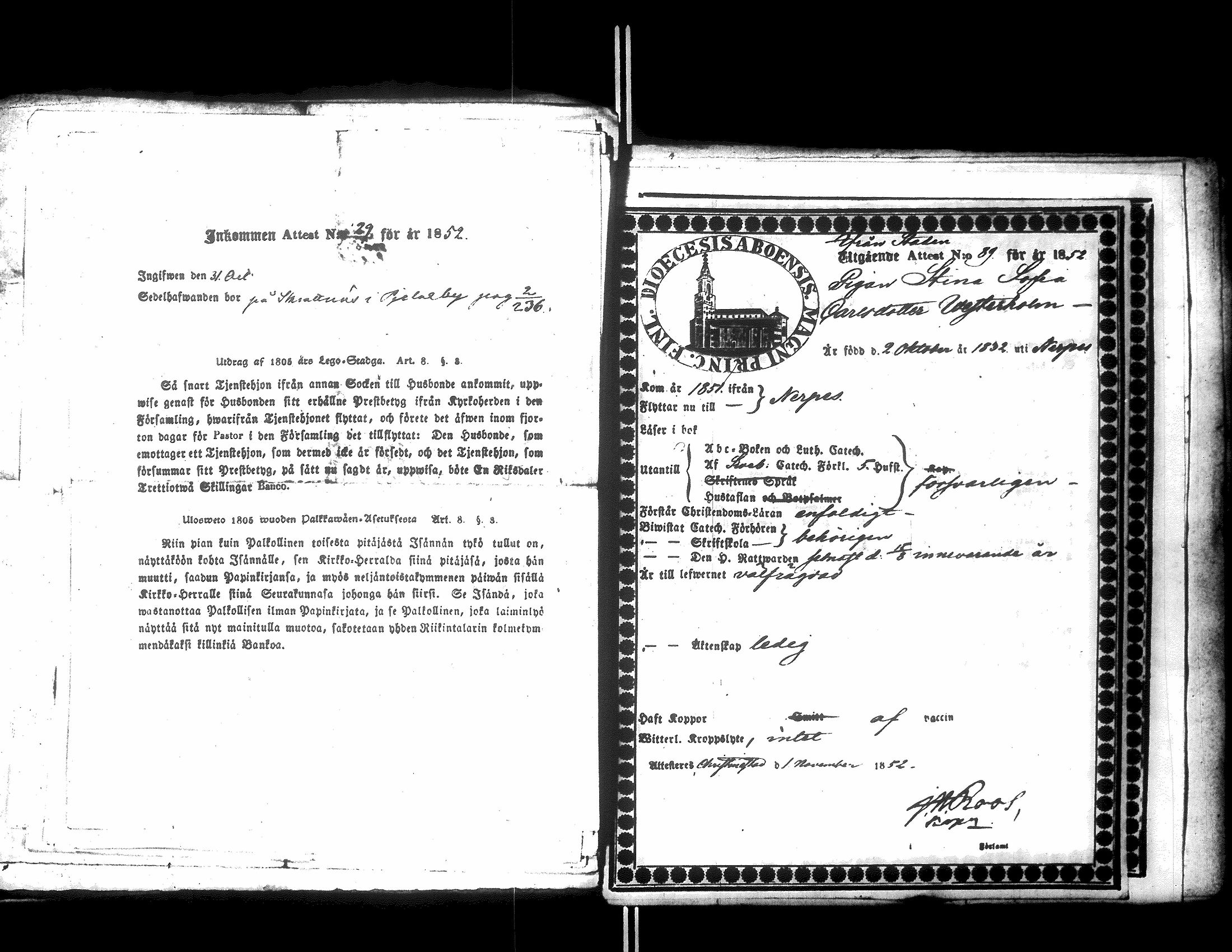 [ ../kirjat/Kirkonkirjat/narpio/muuttokirjoja_1850-1859_uk235-236/kuvat/169.jpg ]
