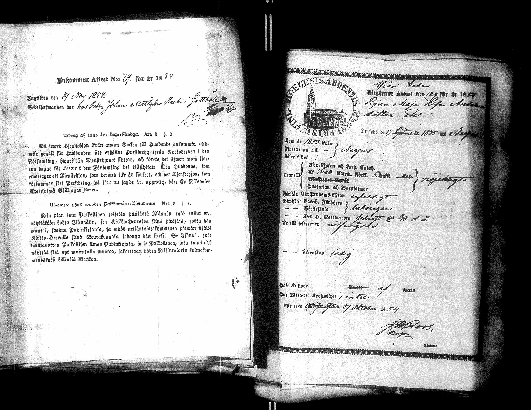 [ ../kirjat/Kirkonkirjat/narpio/muuttokirjoja_1850-1859_uk235-236/kuvat/393.jpg ]