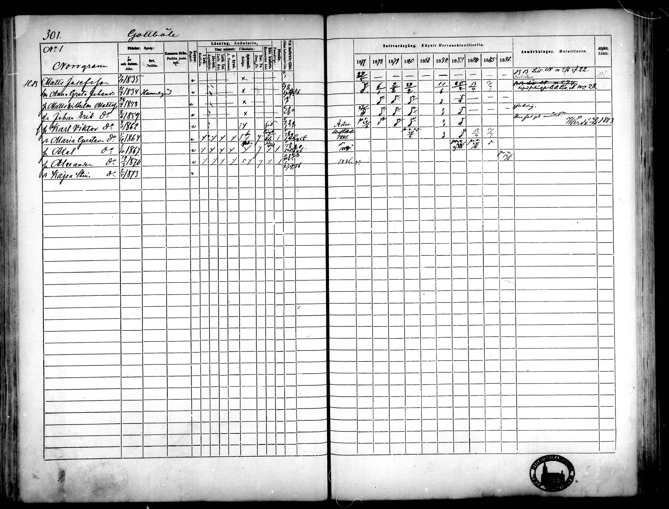 [ ../kirjat/Kirkonkirjat/narpio/rippikirja_1877-1886_mko48-65/kuvat/276.jpg ]