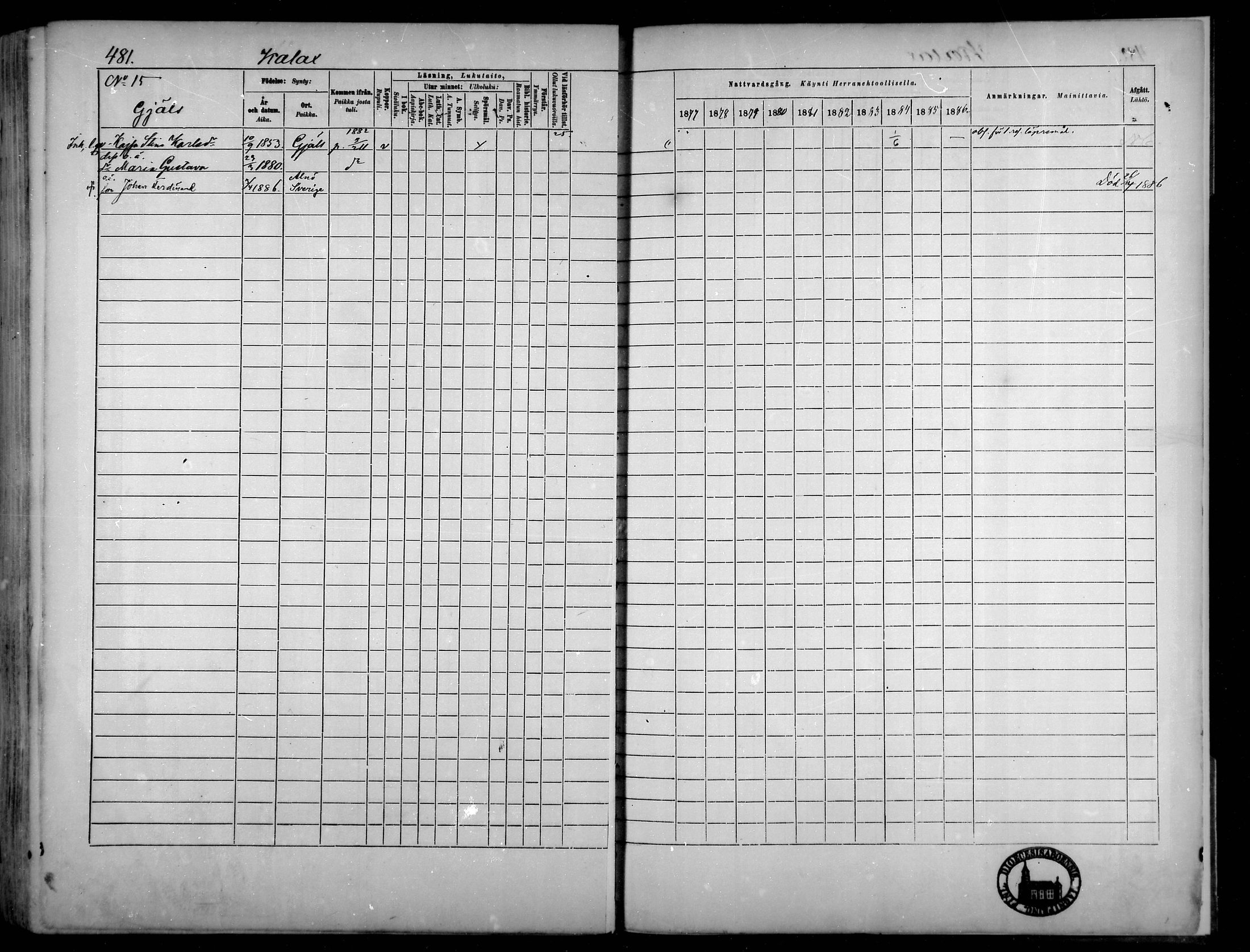 [ ../kirjat/Kirkonkirjat/narpio/rippikirja_1877-1886_mko48-65/kuvat/441.jpg ]