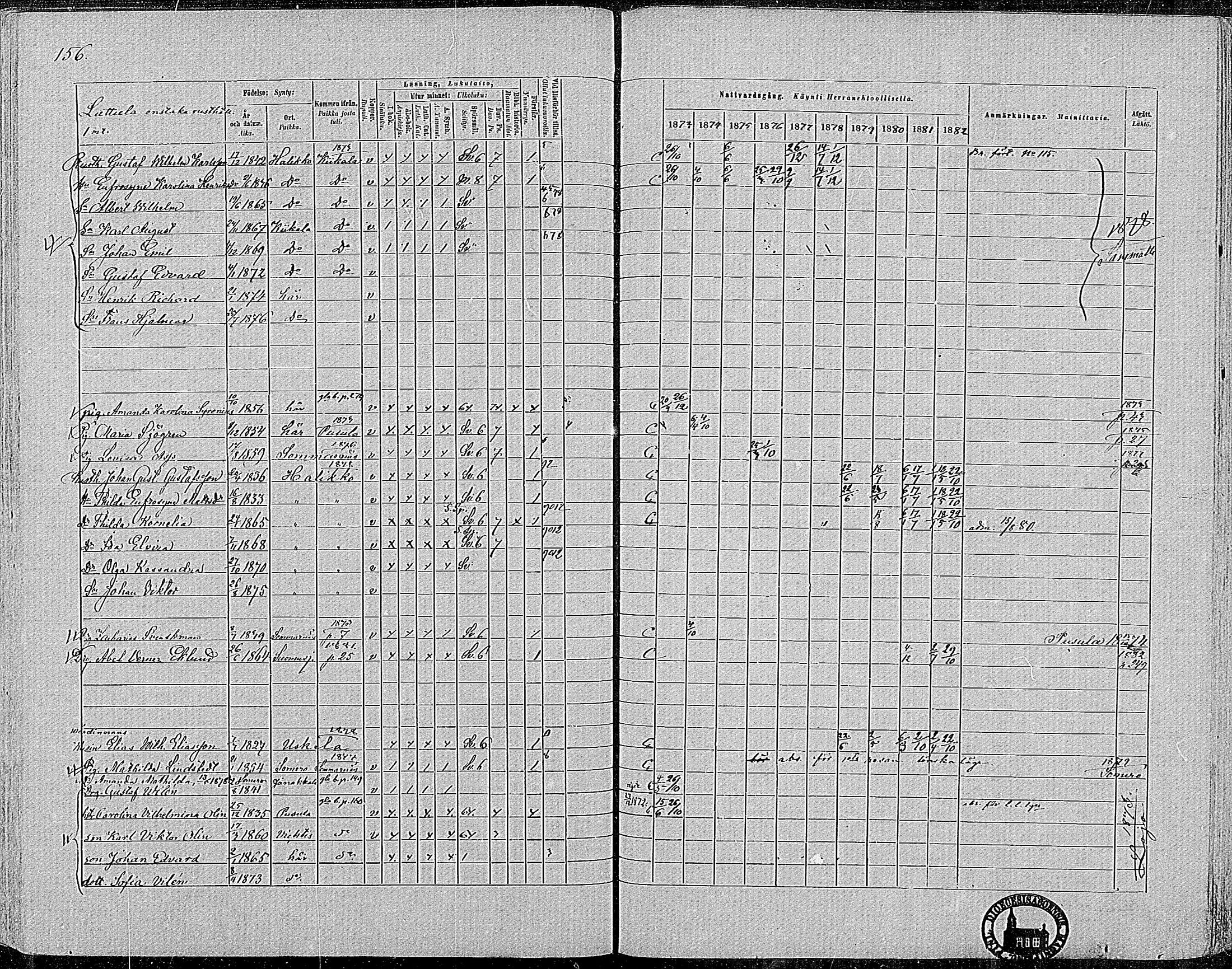[ ../kirjat/Kirkonkirjat/nummi/rippikirja_1873-1882_mko36-48/kuvat/155.jpg ]