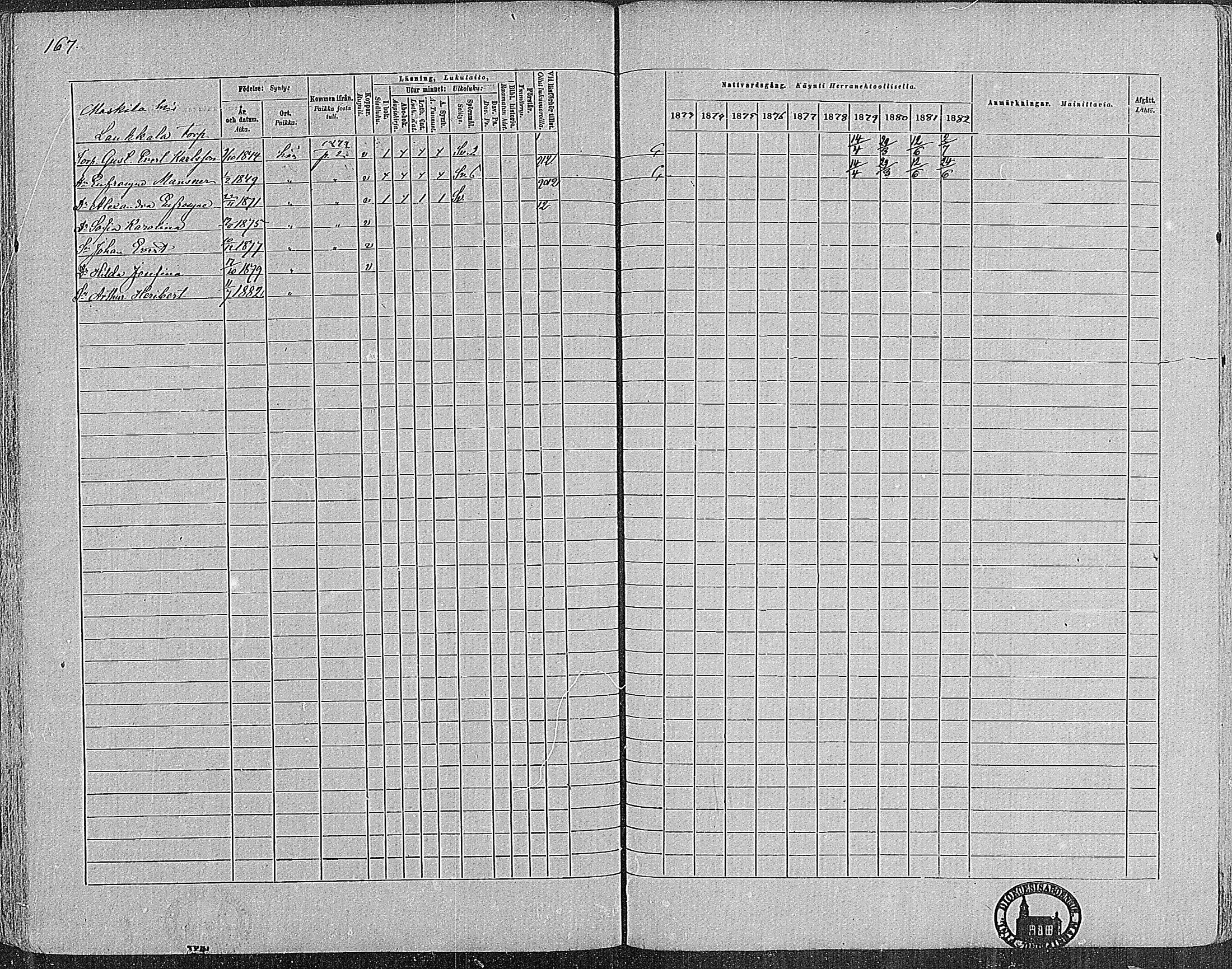 [ ../kirjat/Kirkonkirjat/nummi/rippikirja_1873-1882_mko36-48/kuvat/165.jpg ]