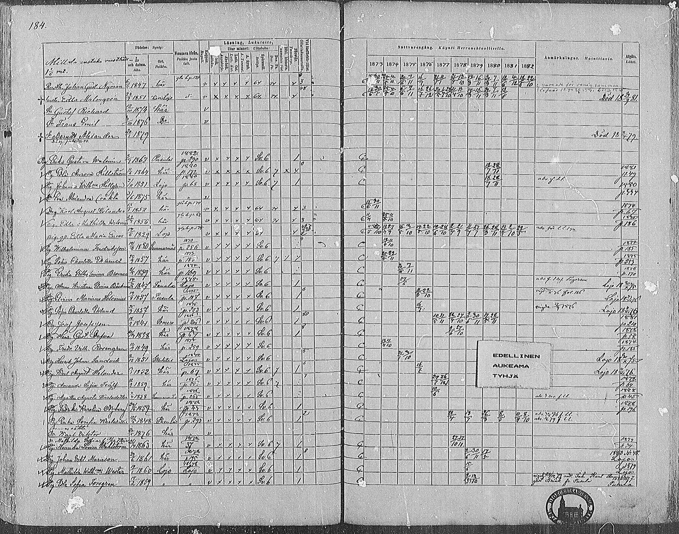[ ../kirjat/Kirkonkirjat/nummi/rippikirja_1873-1882_mko36-48/kuvat/181.jpg ]