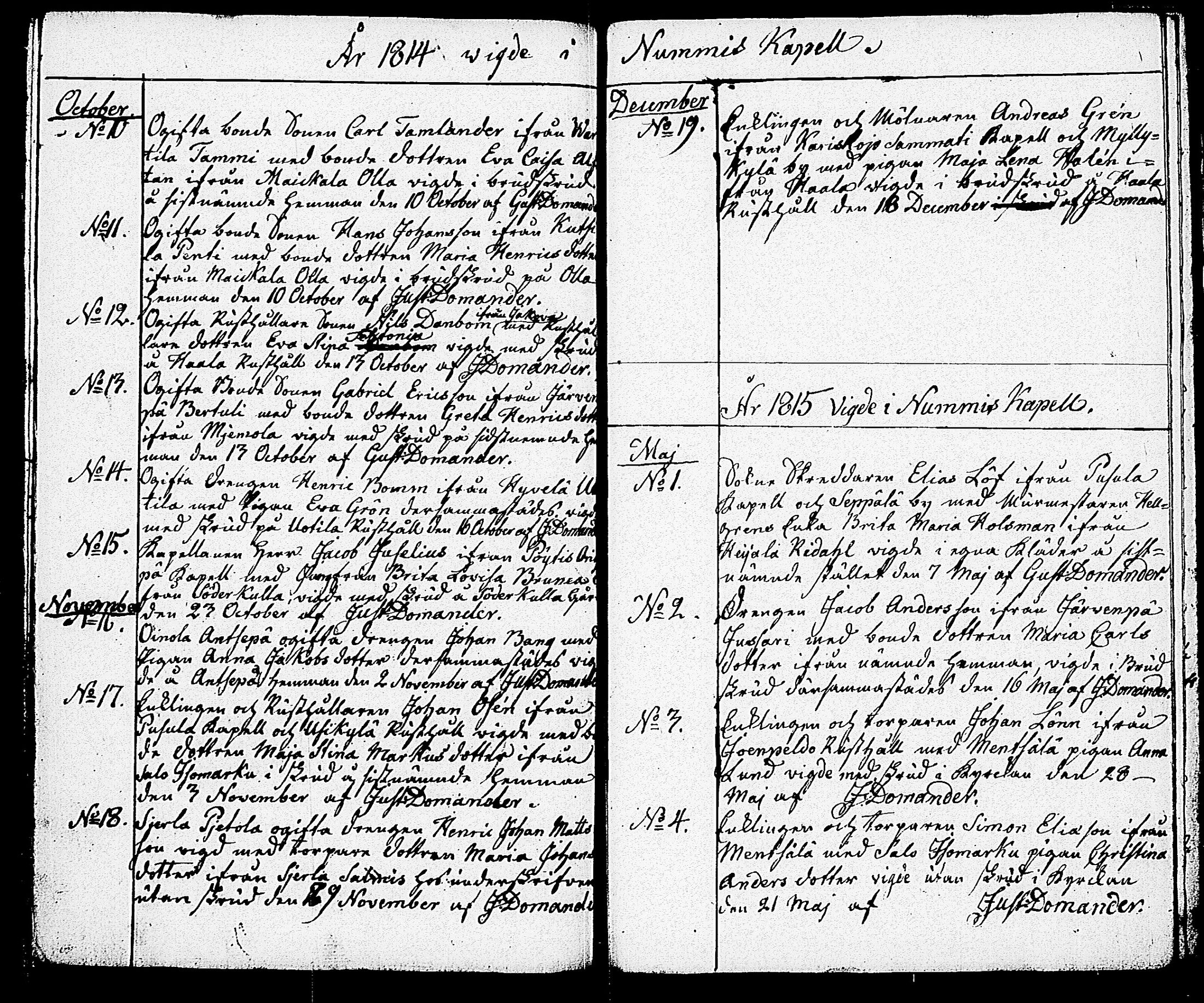 [ ../kirjat/Kirkonkirjat/nummi/syntyneet-vihityt-kuolleet_1802-1815_tk704/kuvat/122.jpg ]