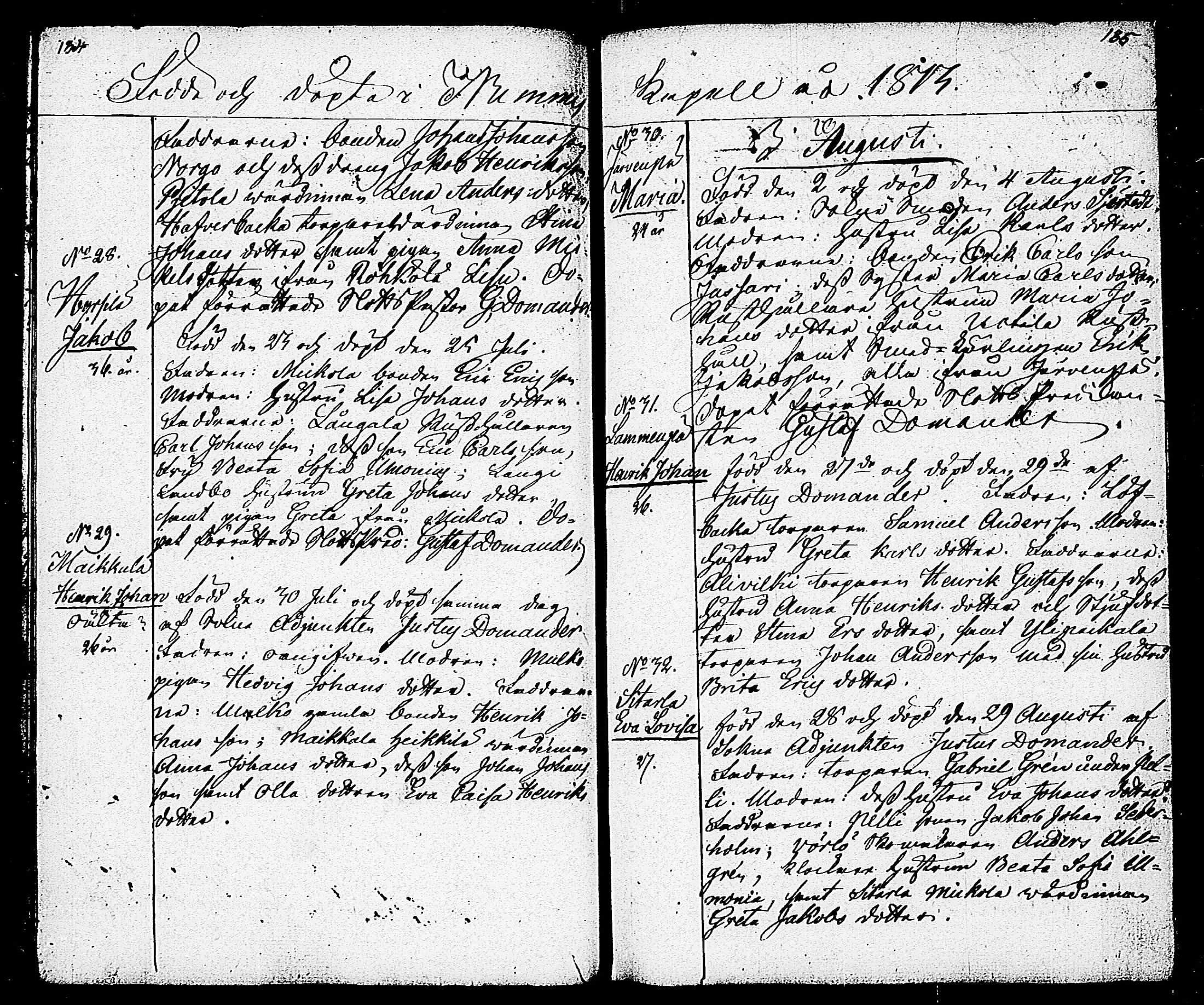 [ ../kirjat/Kirkonkirjat/nummi/syntyneet-vihityt-kuolleet_1802-1815_tk704/kuvat/76.jpg ]