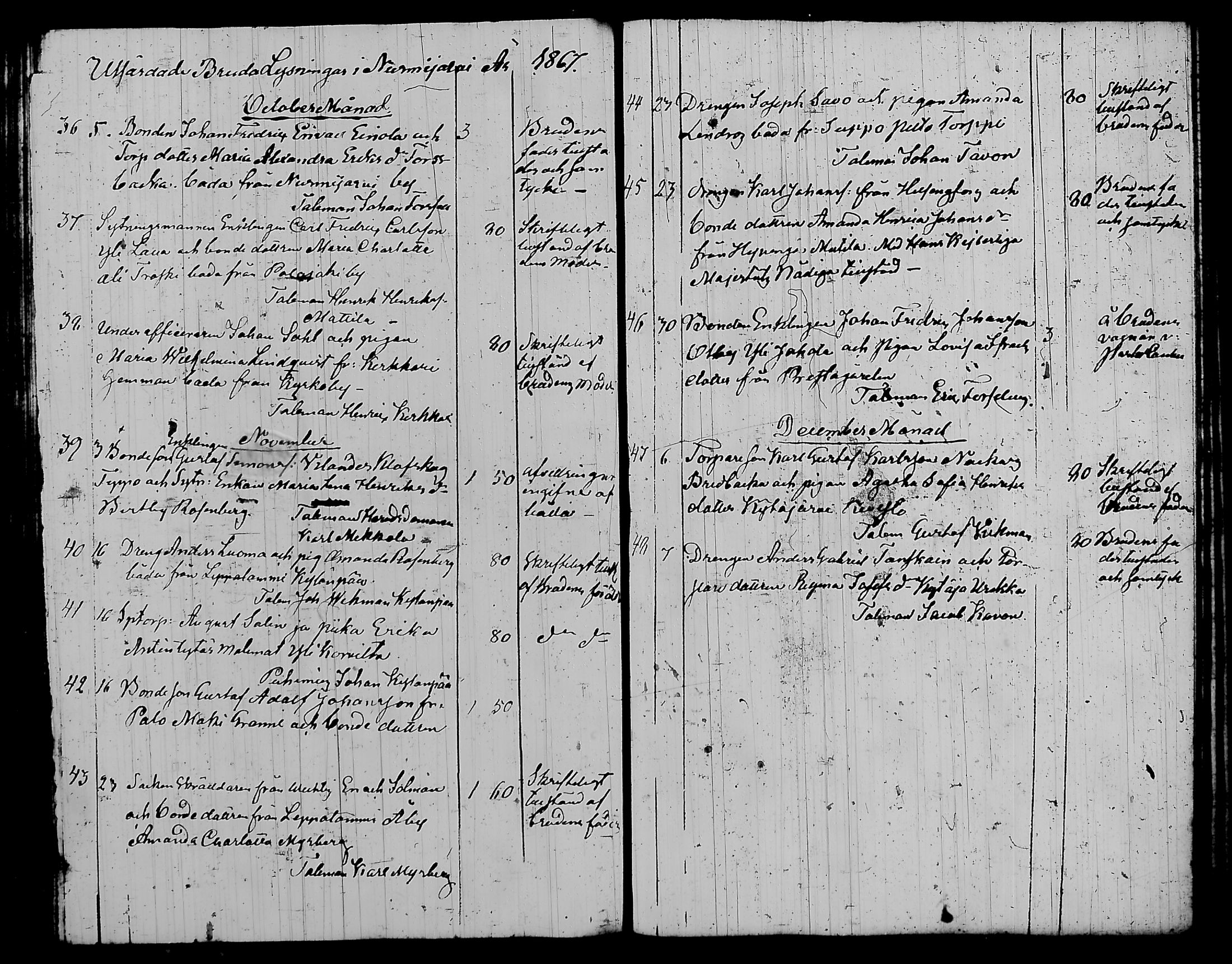 [ ../kirjat/Kirkonkirjat/nurmijarvi/kuulutetut_1832-1876_tk344-345/kuvat/106.jpg ]