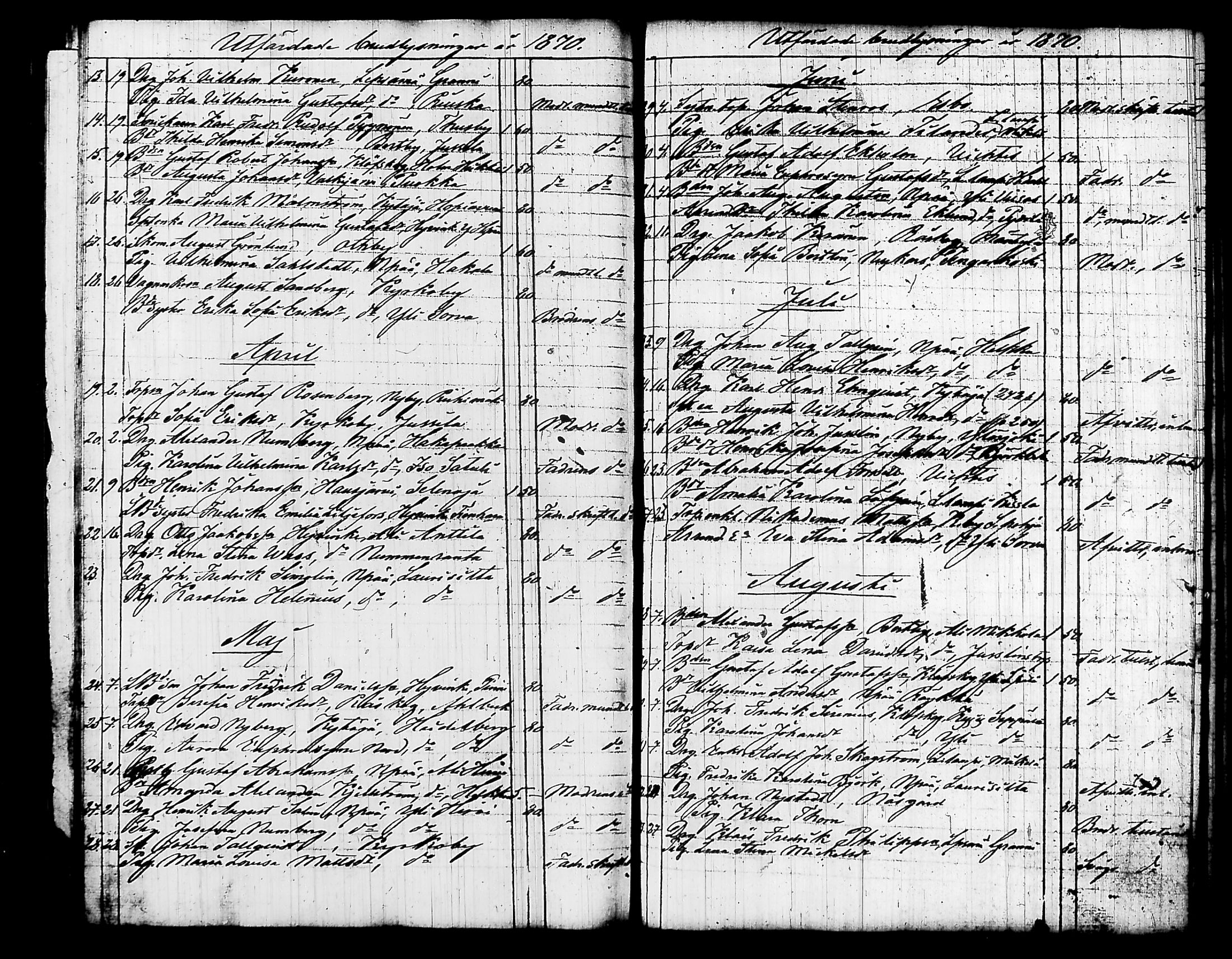 [ ../kirjat/Kirkonkirjat/nurmijarvi/kuulutetut_1832-1876_tk344-345/kuvat/119.jpg ]