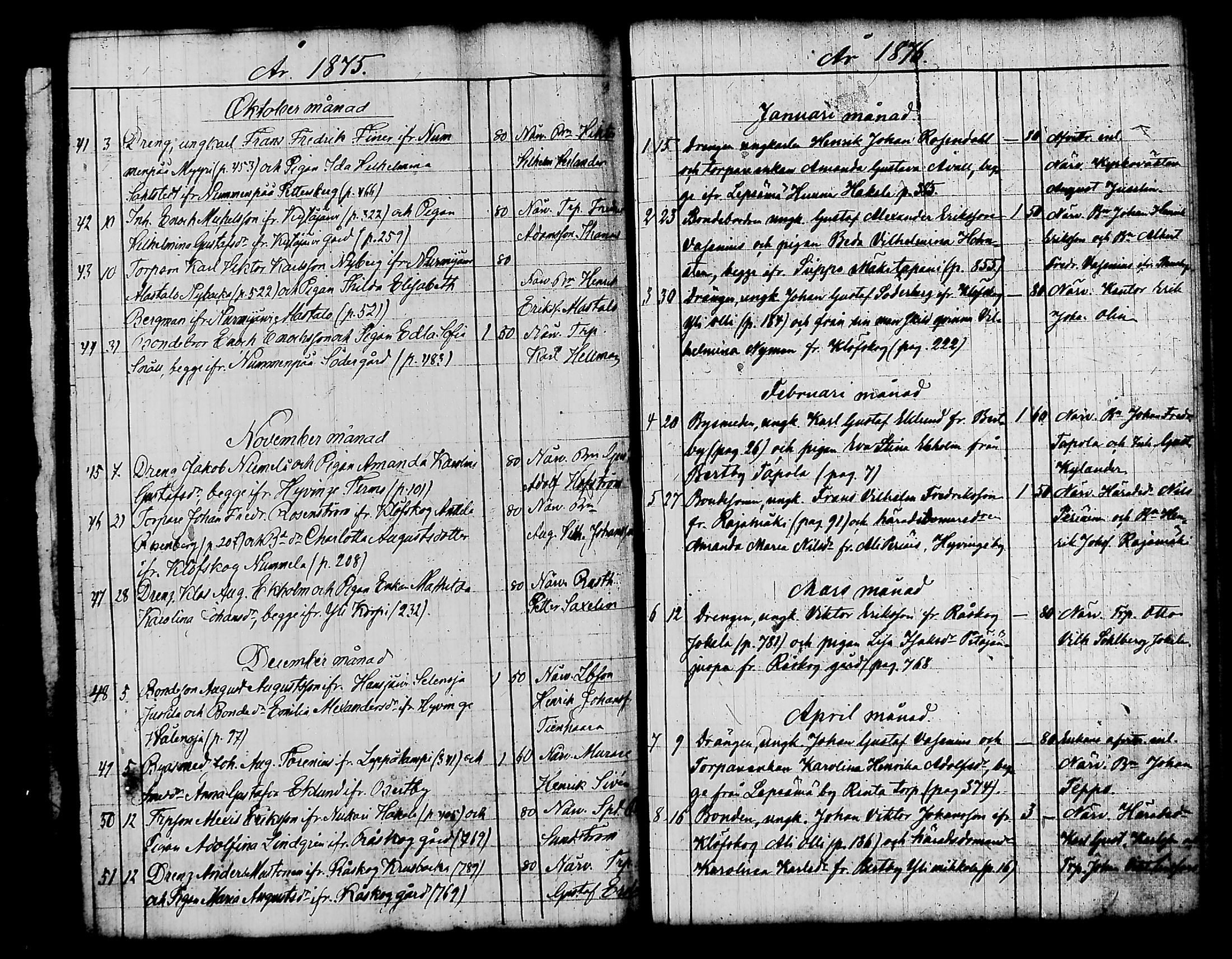 [ ../kirjat/Kirkonkirjat/nurmijarvi/kuulutetut_1832-1876_tk344-345/kuvat/131.jpg ]