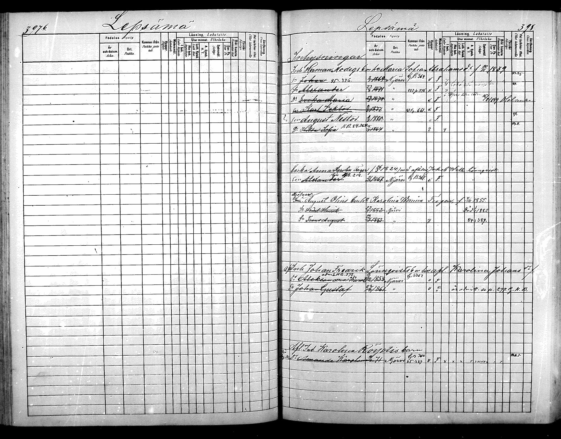 [ ../kirjat/Kirkonkirjat/nurmijarvi/lastenkirja_1881-1890_mko82-97/kuvat/213.jpg ]