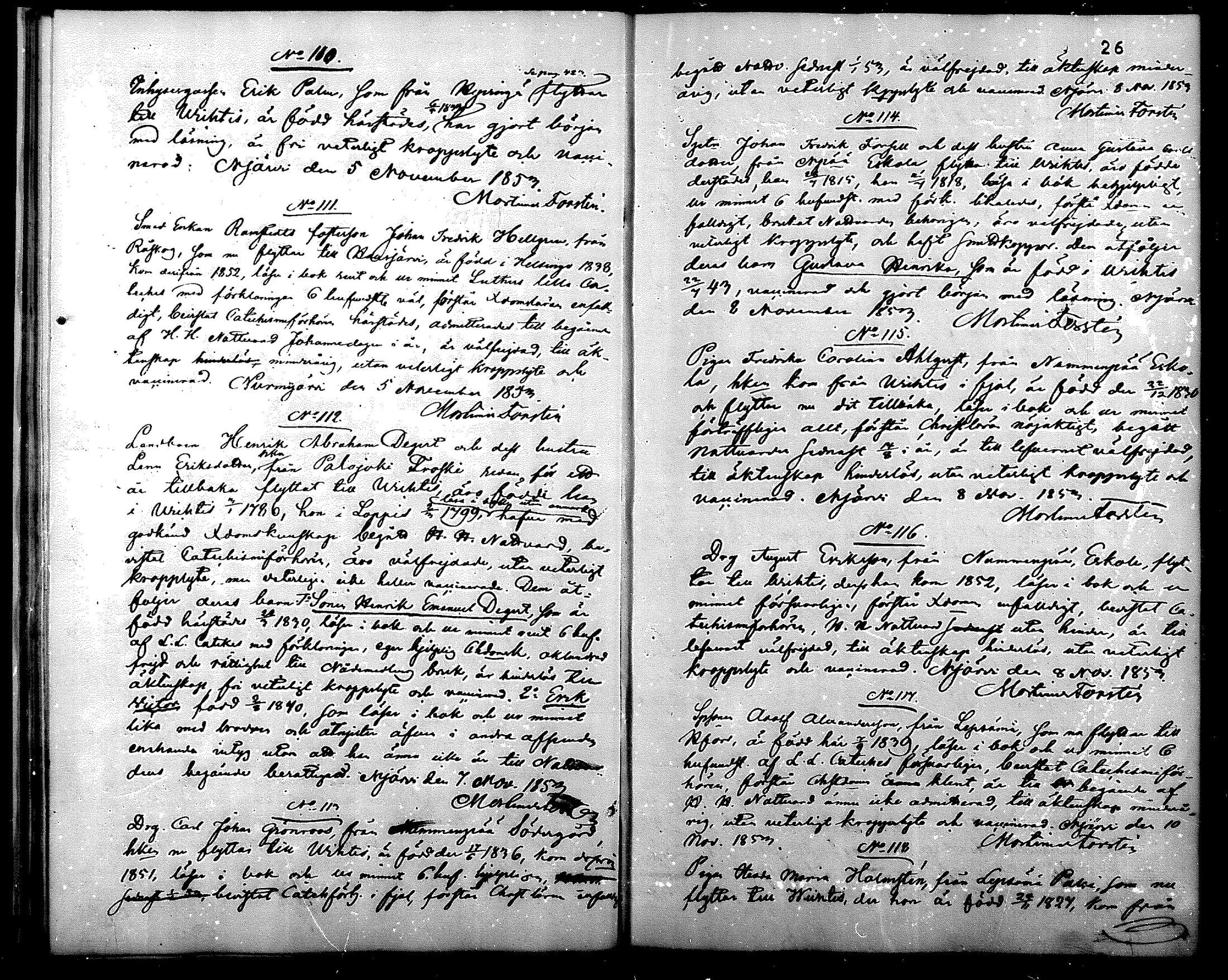 [ ../kirjat/Kirkonkirjat/nurmijarvi/muuttaneet_1852-1860_mko8-12/kuvat/26.jpg ]