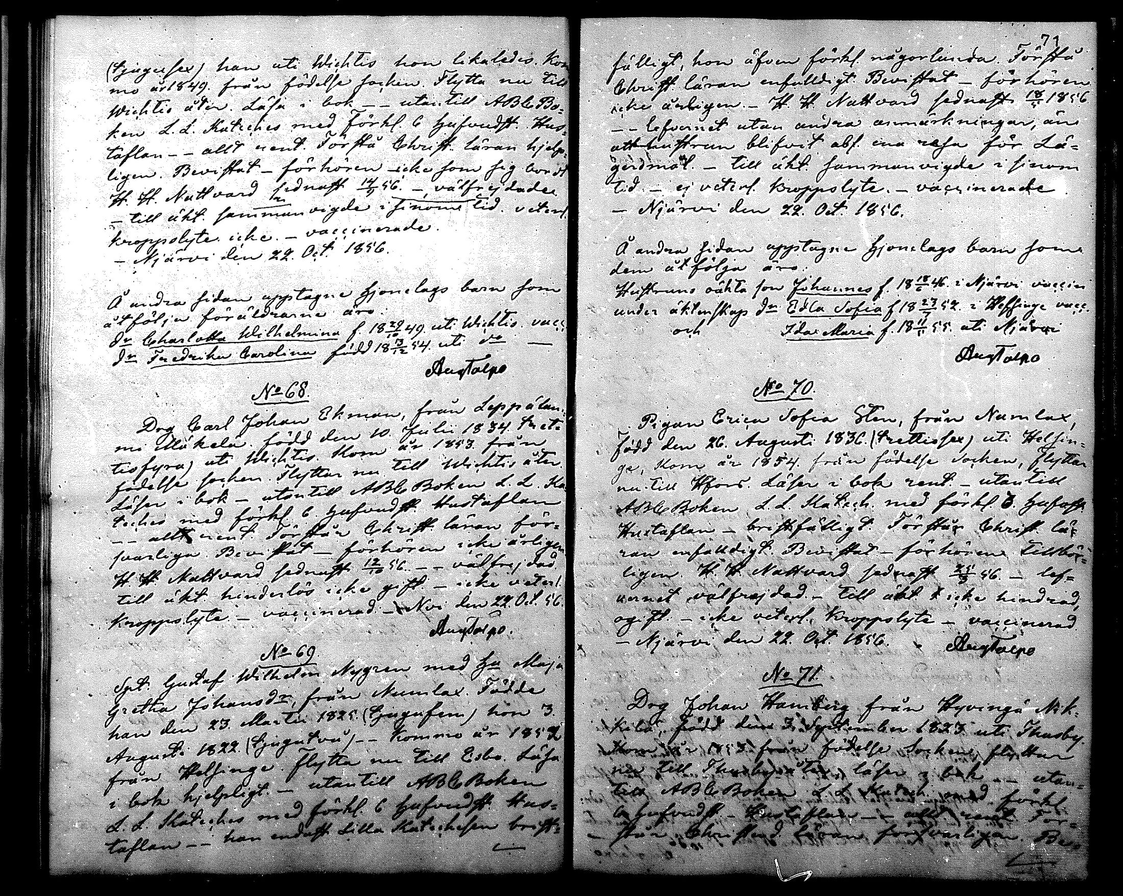 [ ../kirjat/Kirkonkirjat/nurmijarvi/muuttaneet_1852-1860_mko8-12/kuvat/71.jpg ]