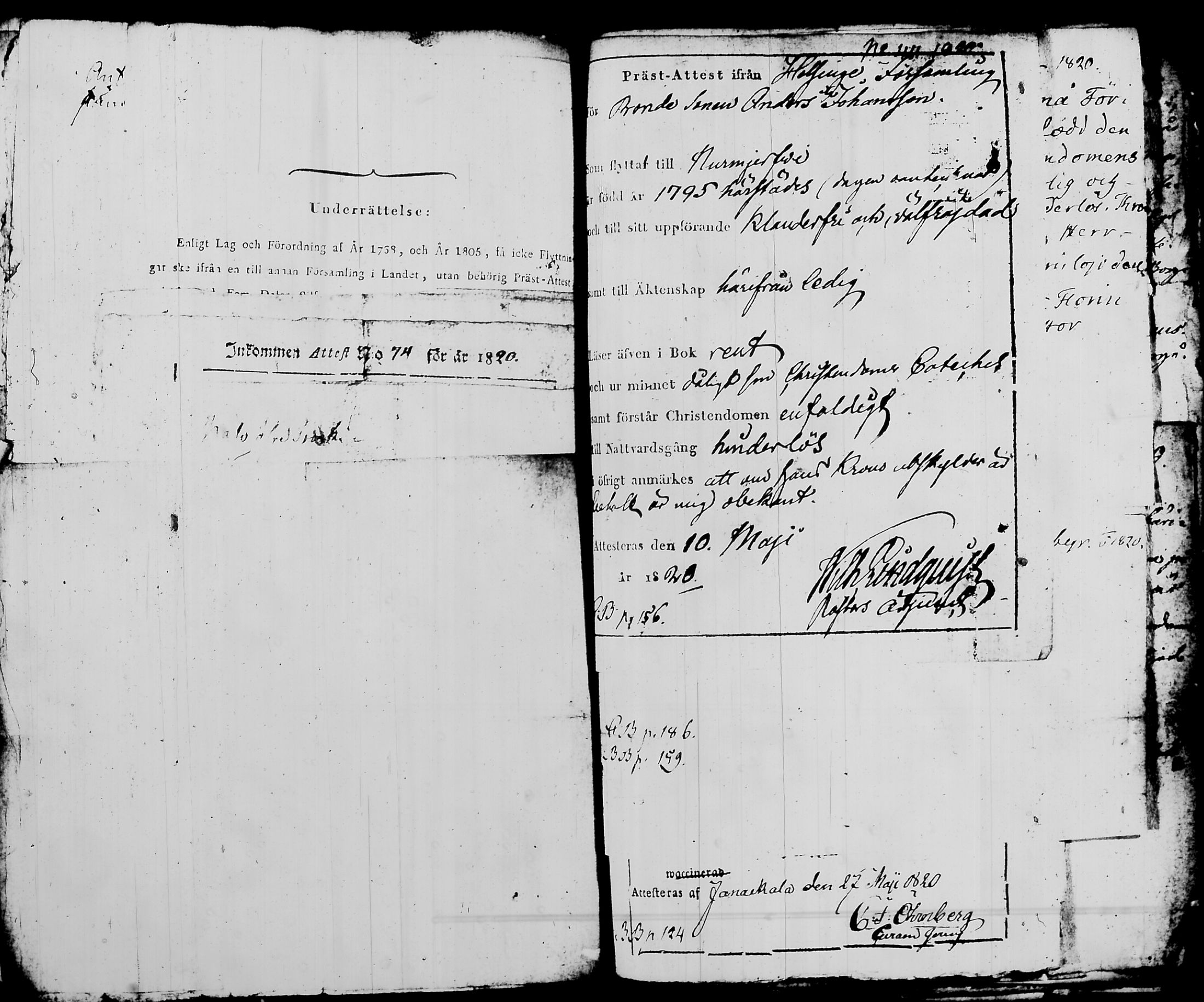 [ ../kirjat/Kirkonkirjat/nurmijarvi/muuttokirjoja_1816-1824_tk346-347/kuvat/291.jpg ]