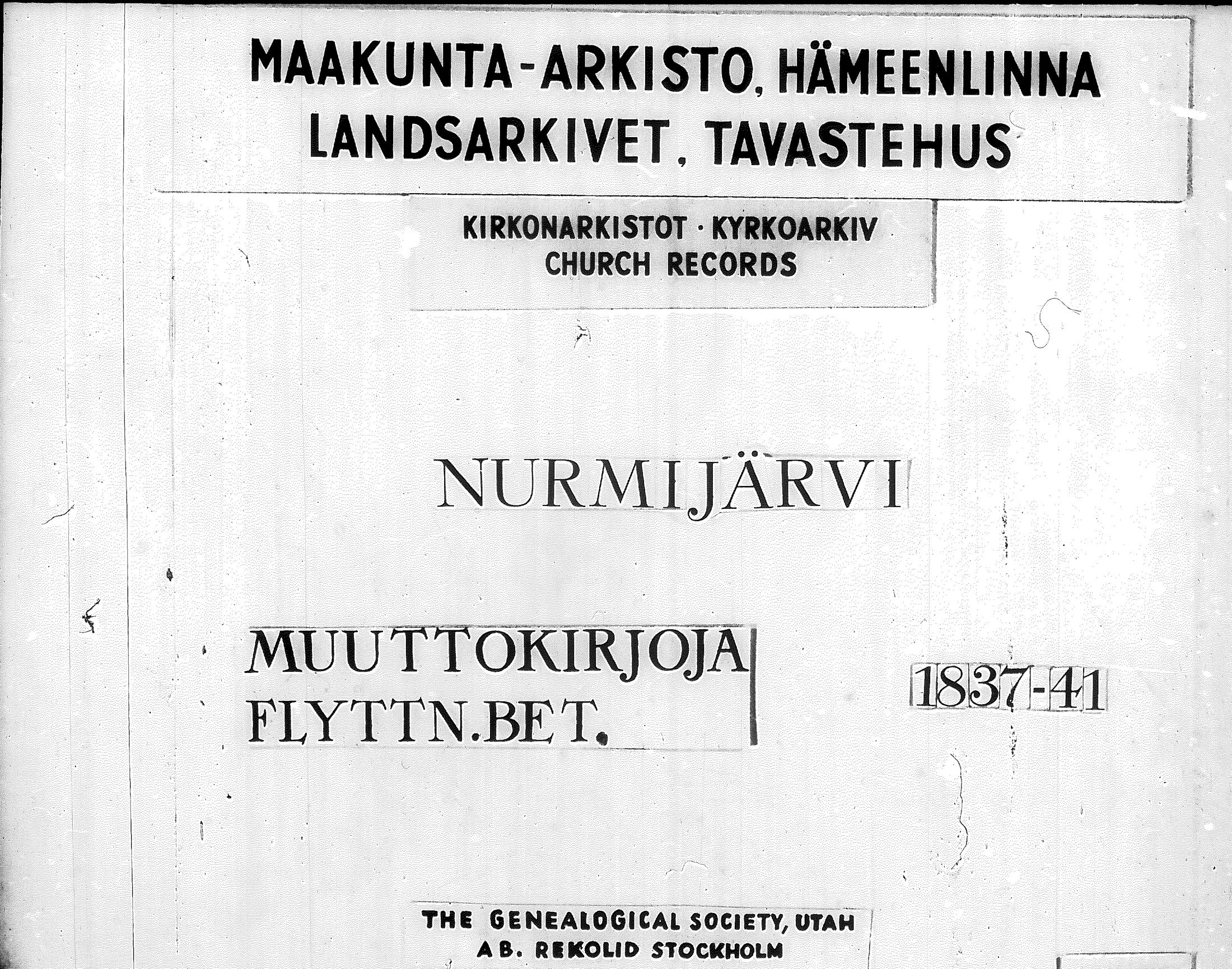 [ ../kirjat/Kirkonkirjat/nurmijarvi/muuttokirjoja_1837-1841_tk348-349/kuvat/1.jpg ]