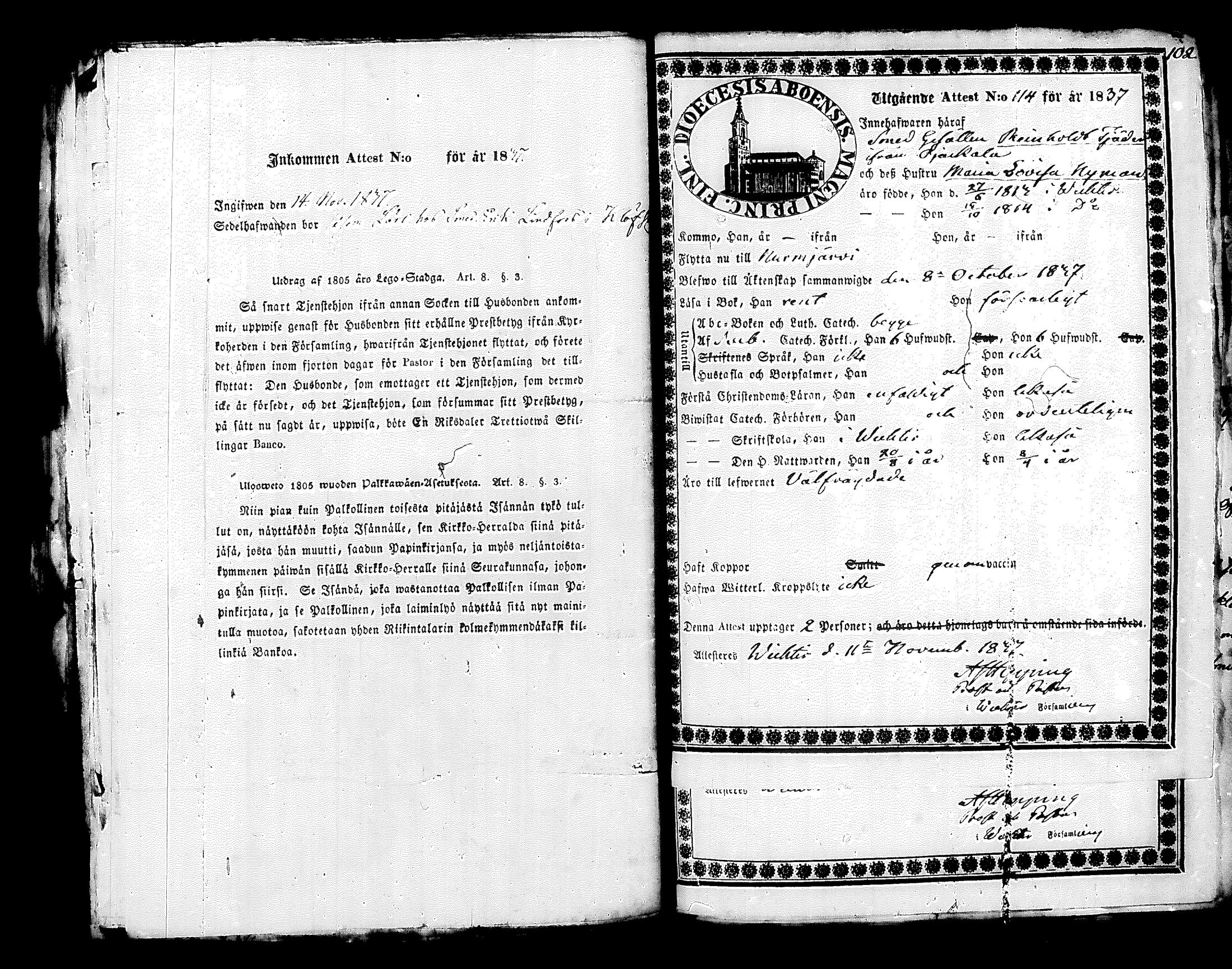[ ../kirjat/Kirkonkirjat/nurmijarvi/muuttokirjoja_1837-1841_tk348-349/kuvat/109.jpg ]