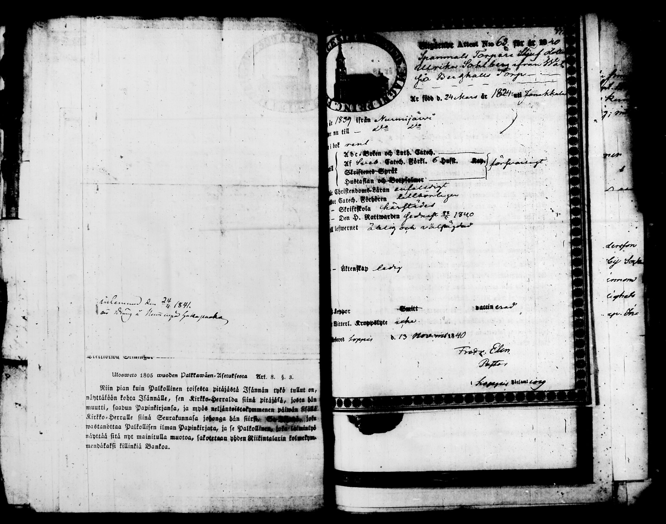 [ ../kirjat/Kirkonkirjat/nurmijarvi/muuttokirjoja_1837-1841_tk348-349/kuvat/604.jpg ]
