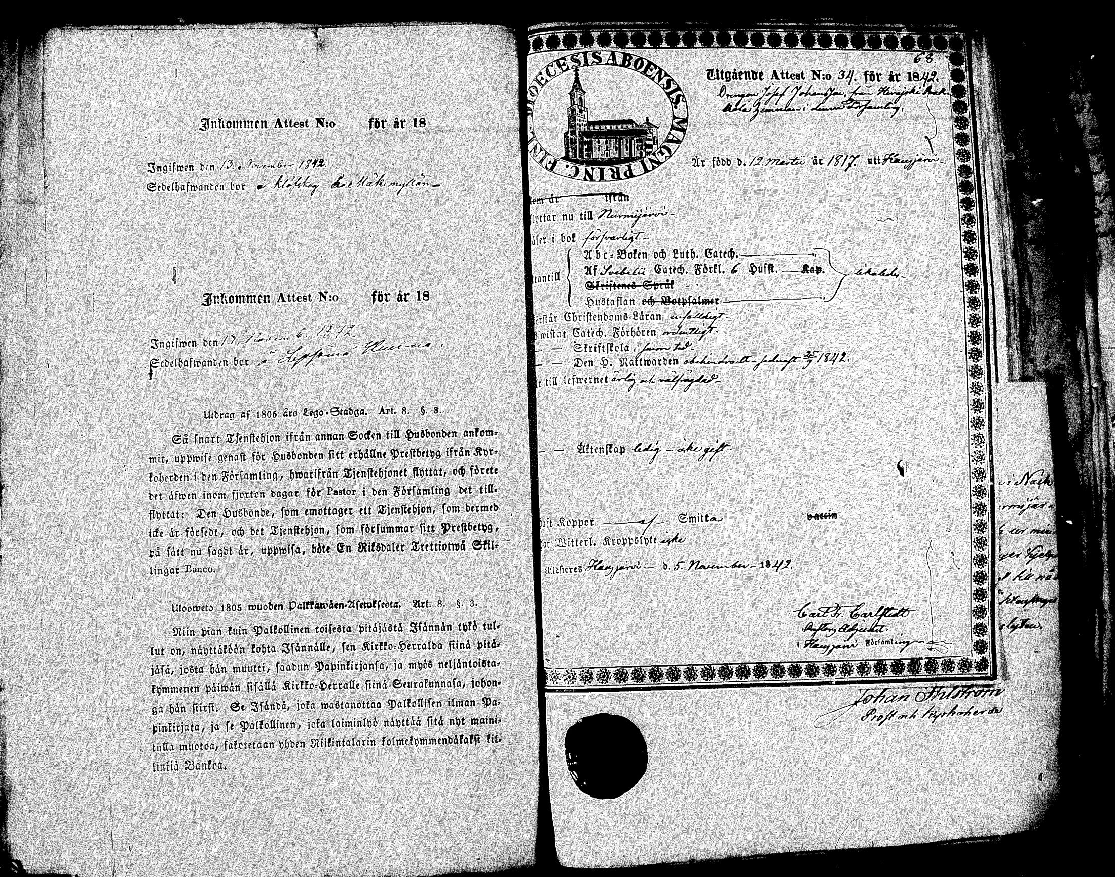 [ ../kirjat/Kirkonkirjat/nurmijarvi/muuttokirjoja_1842-1850_tk349-350/kuvat/113.jpg ]