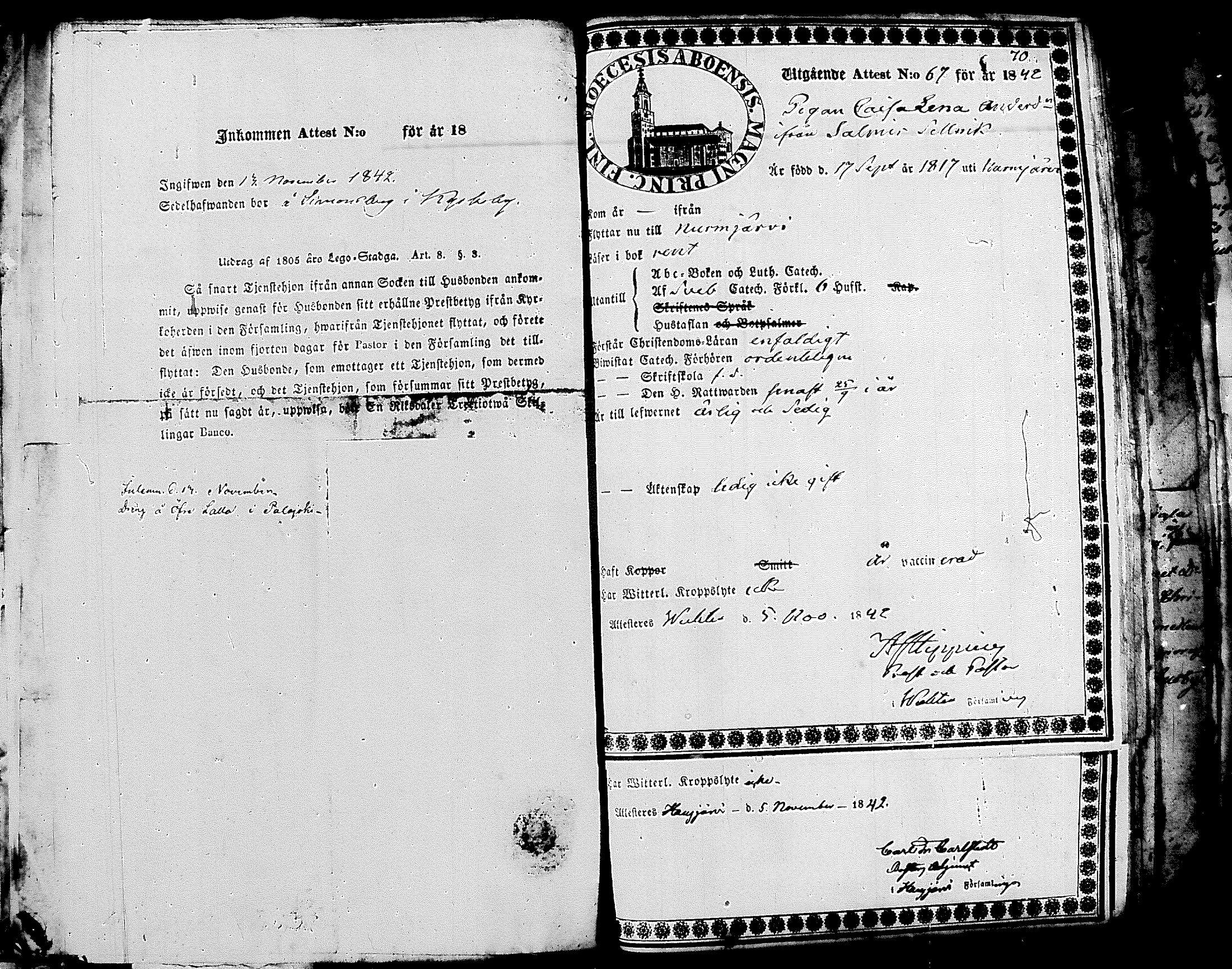 [ ../kirjat/Kirkonkirjat/nurmijarvi/muuttokirjoja_1842-1850_tk349-350/kuvat/115.jpg ]