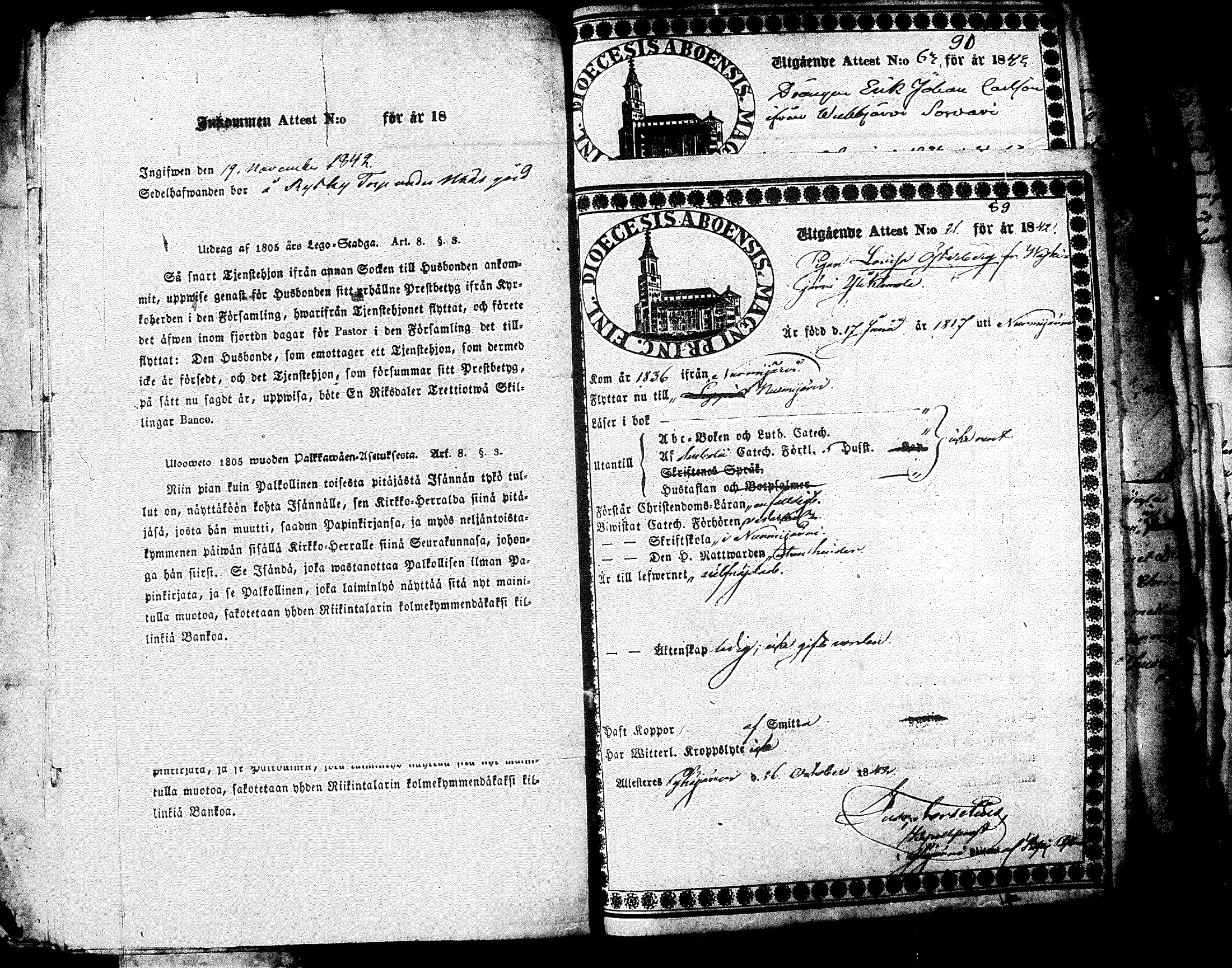 [ ../kirjat/Kirkonkirjat/nurmijarvi/muuttokirjoja_1842-1850_tk349-350/kuvat/134.jpg ]