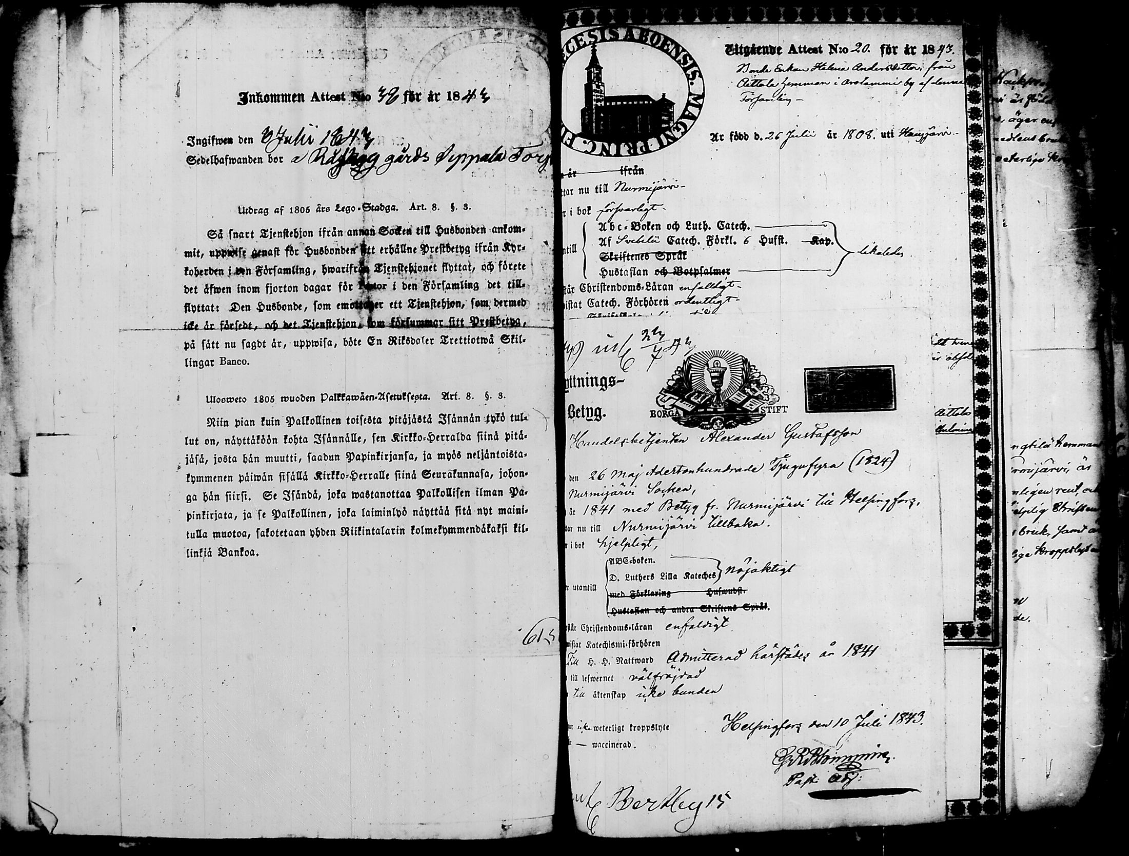 [ ../kirjat/Kirkonkirjat/nurmijarvi/muuttokirjoja_1842-1850_tk349-350/kuvat/225.jpg ]