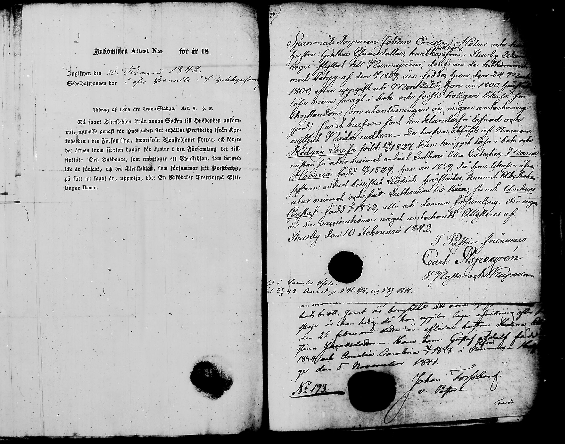 [ ../kirjat/Kirkonkirjat/nurmijarvi/muuttokirjoja_1842-1850_tk349-350/kuvat/54.jpg ]