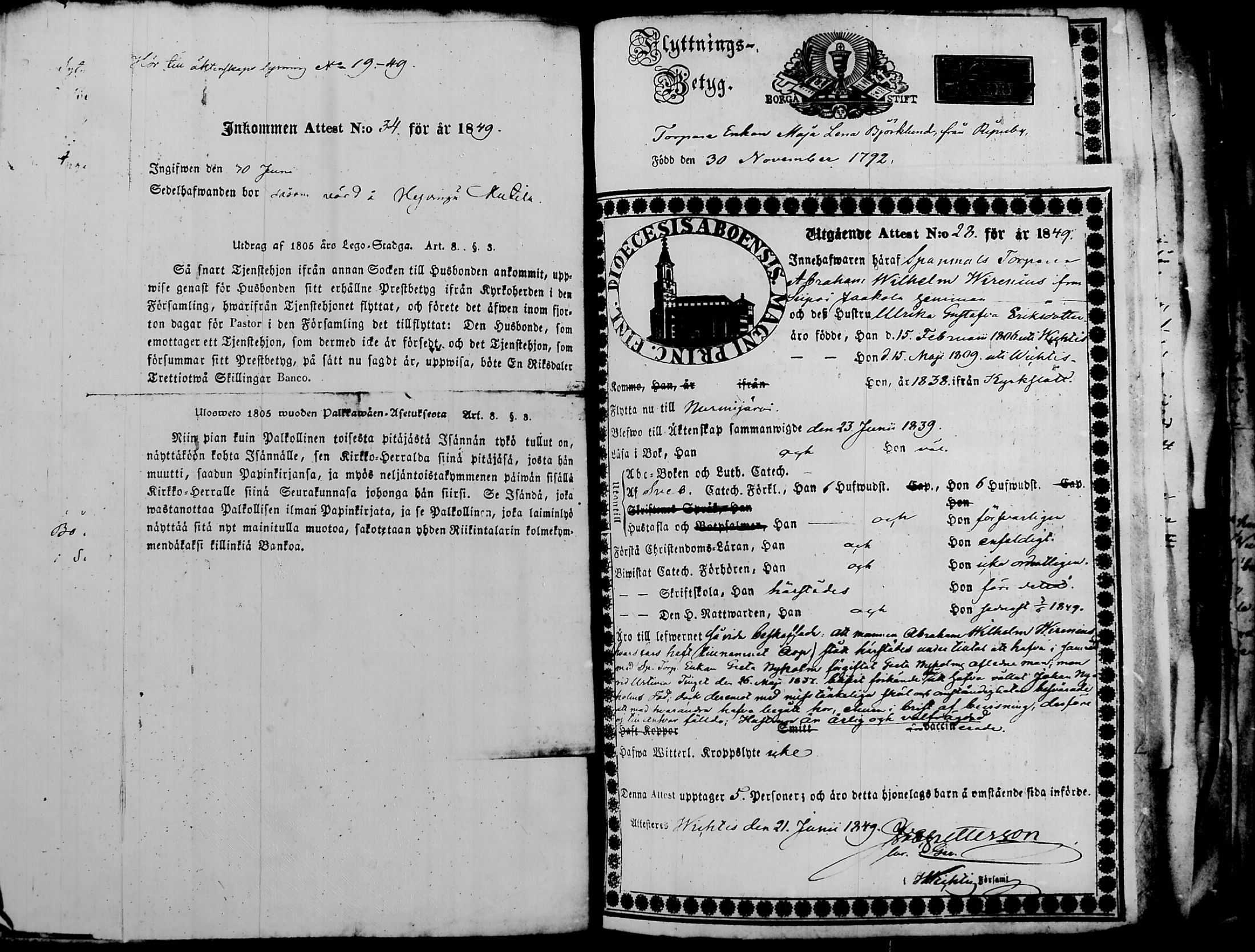 [ ../kirjat/Kirkonkirjat/nurmijarvi/muuttokirjoja_1842-1850_tk349-350/kuvat/601.jpg ]