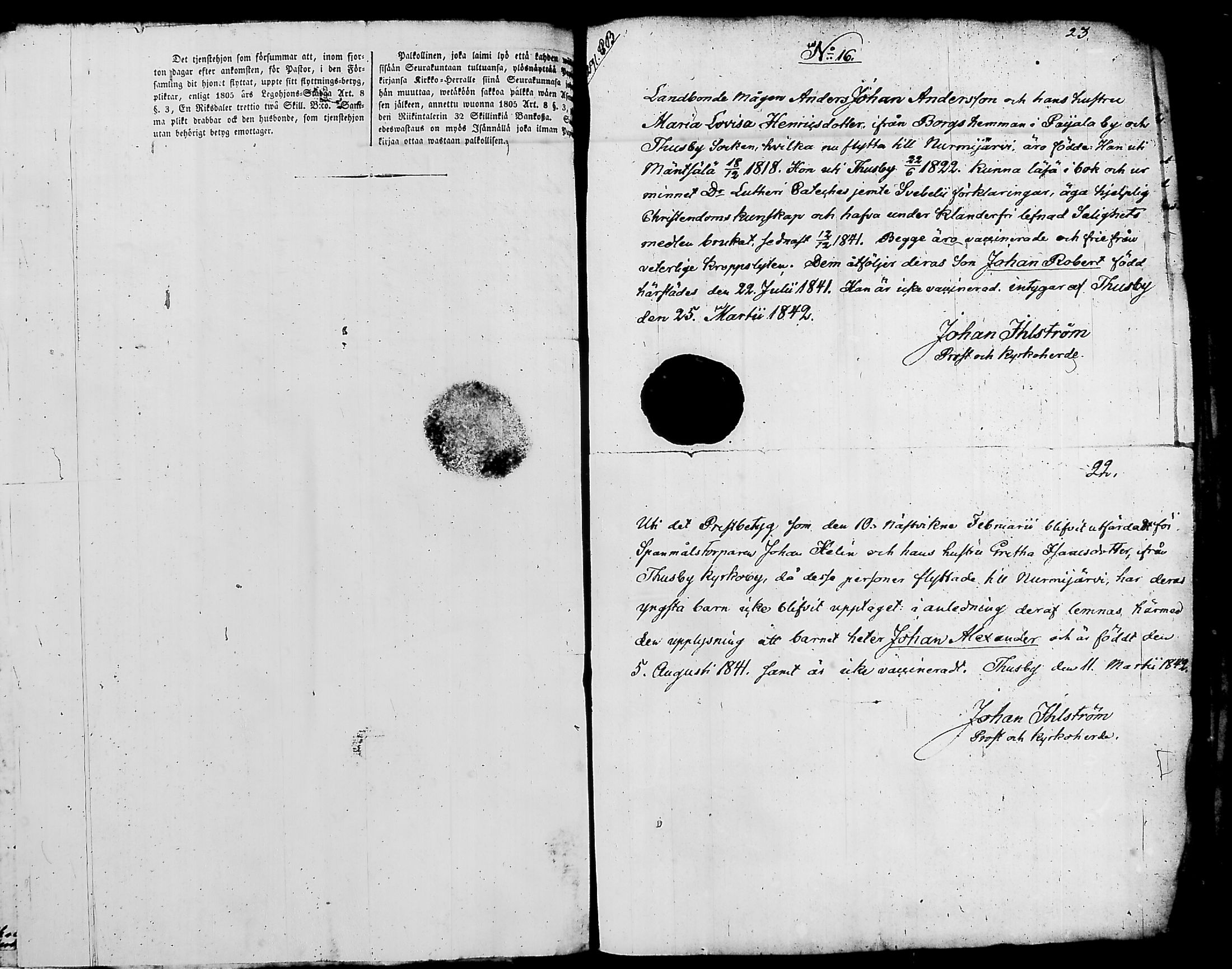 [ ../kirjat/Kirkonkirjat/nurmijarvi/muuttokirjoja_1842-1850_tk349-350/kuvat/61.jpg ]