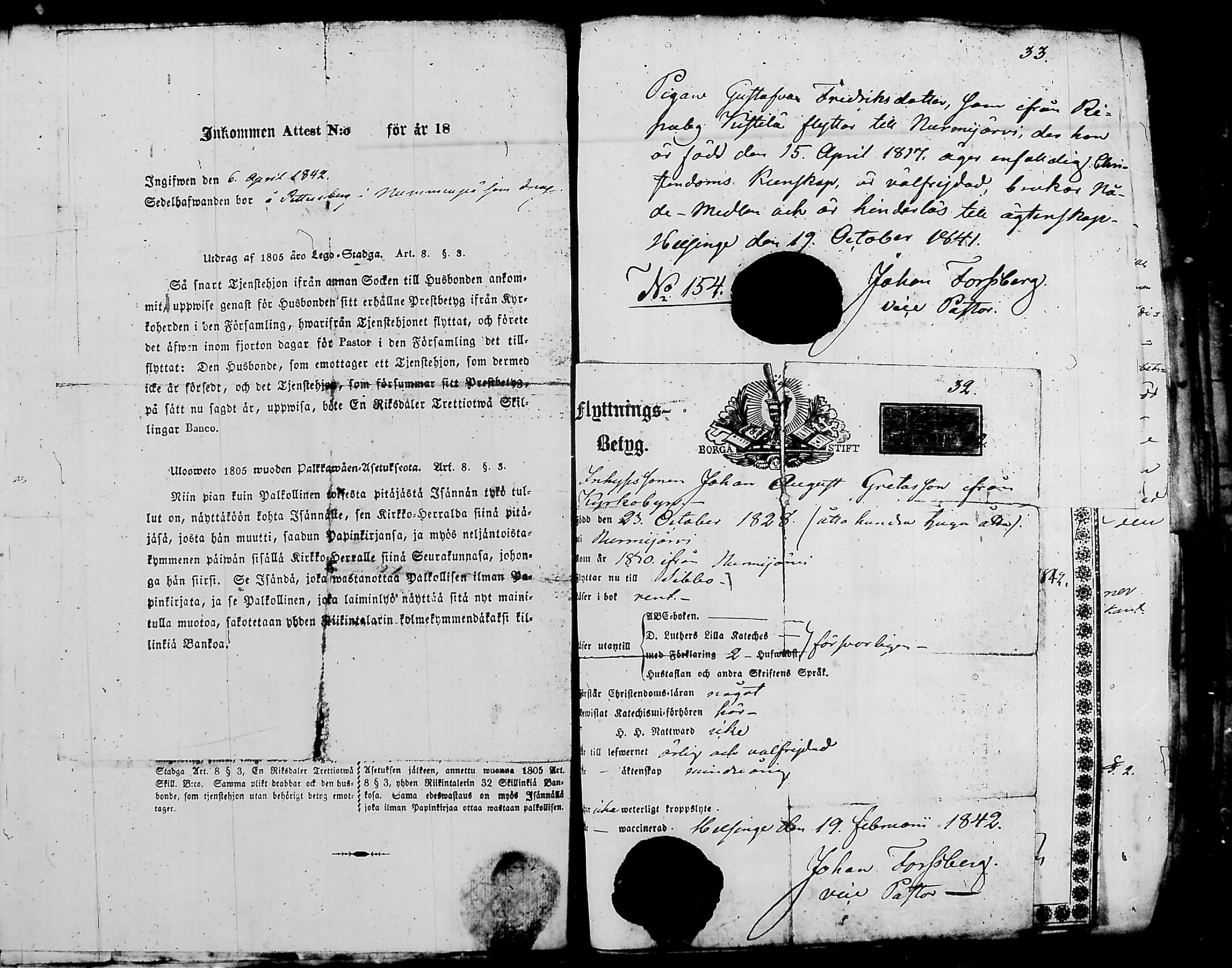 [ ../kirjat/Kirkonkirjat/nurmijarvi/muuttokirjoja_1842-1850_tk349-350/kuvat/74.jpg ]