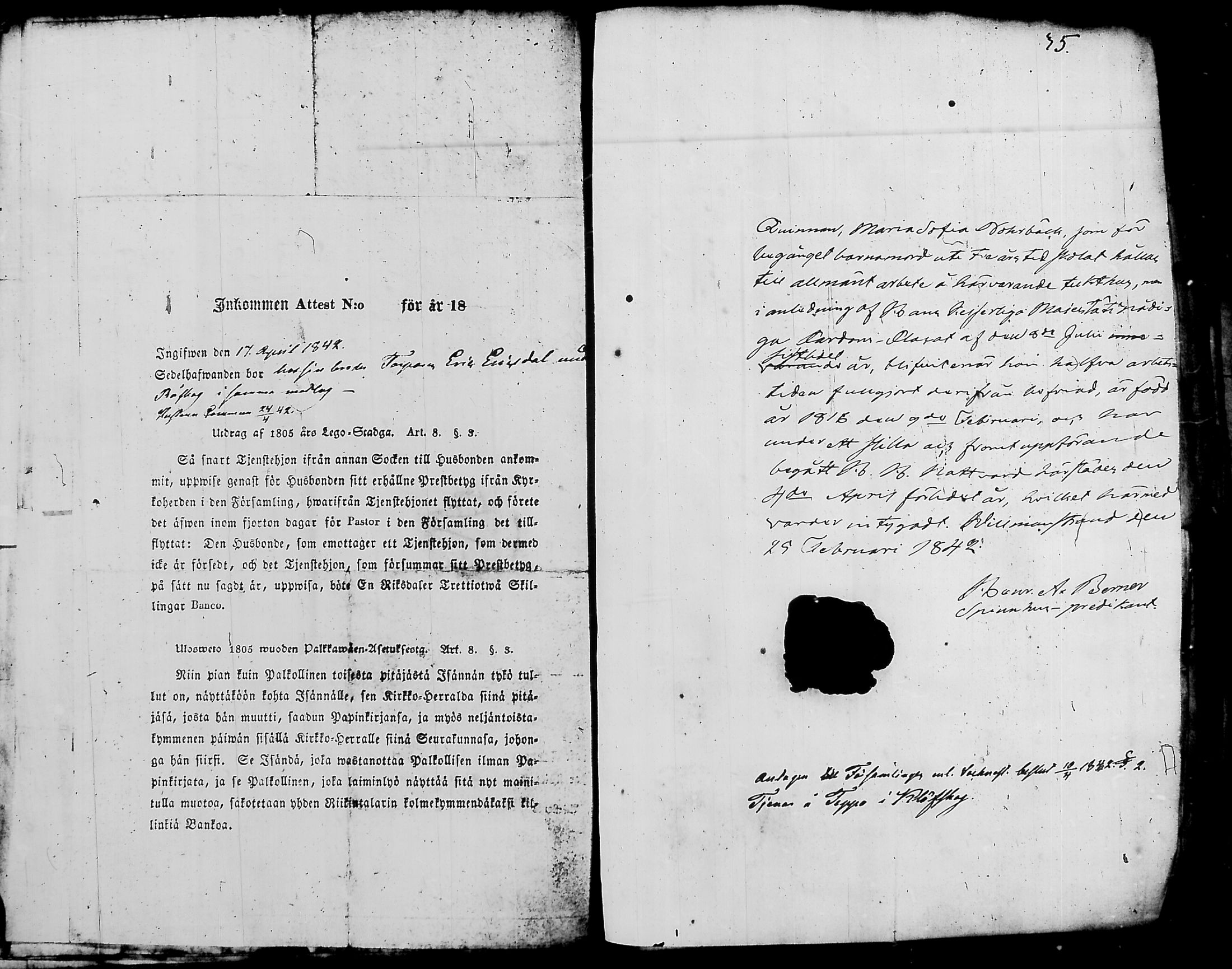 [ ../kirjat/Kirkonkirjat/nurmijarvi/muuttokirjoja_1842-1850_tk349-350/kuvat/77.jpg ]