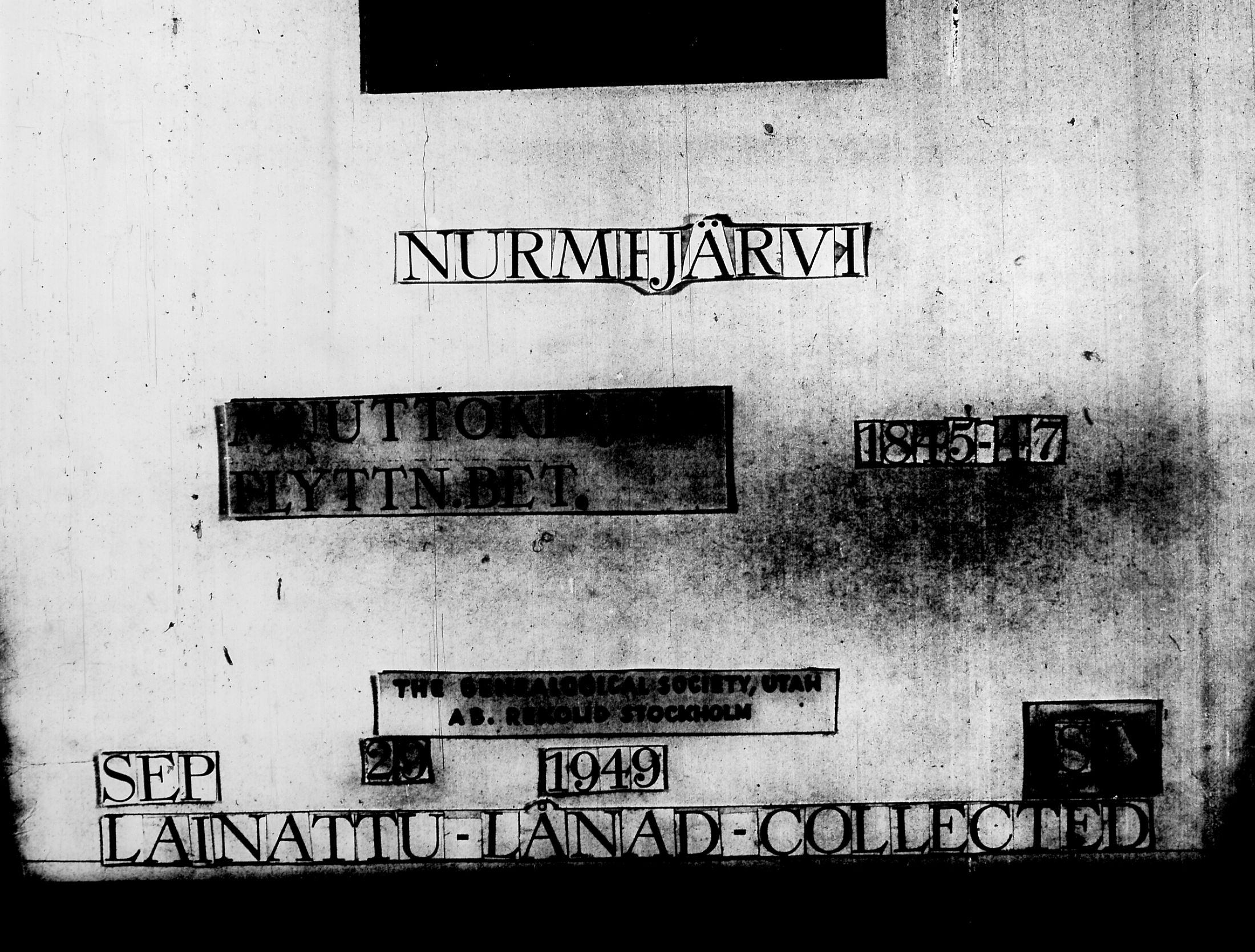[ ../kirjat/Kirkonkirjat/nurmijarvi/muuttokirjoja_1845-1847_tk350/kuvat/1.jpg ]
