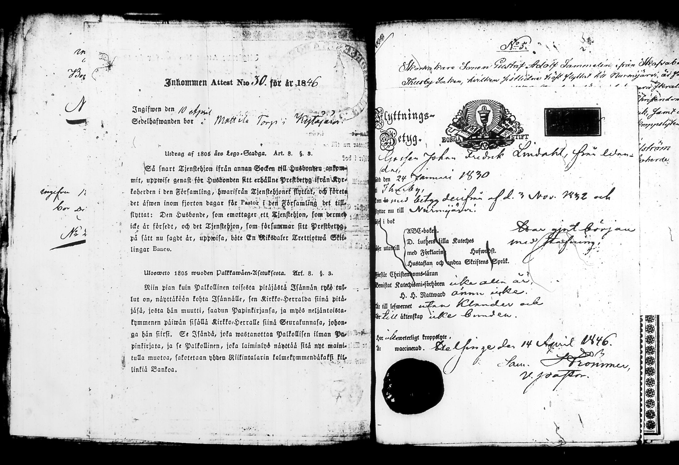 [ ../kirjat/Kirkonkirjat/nurmijarvi/muuttokirjoja_1845-1847_tk350/kuvat/166.jpg ]