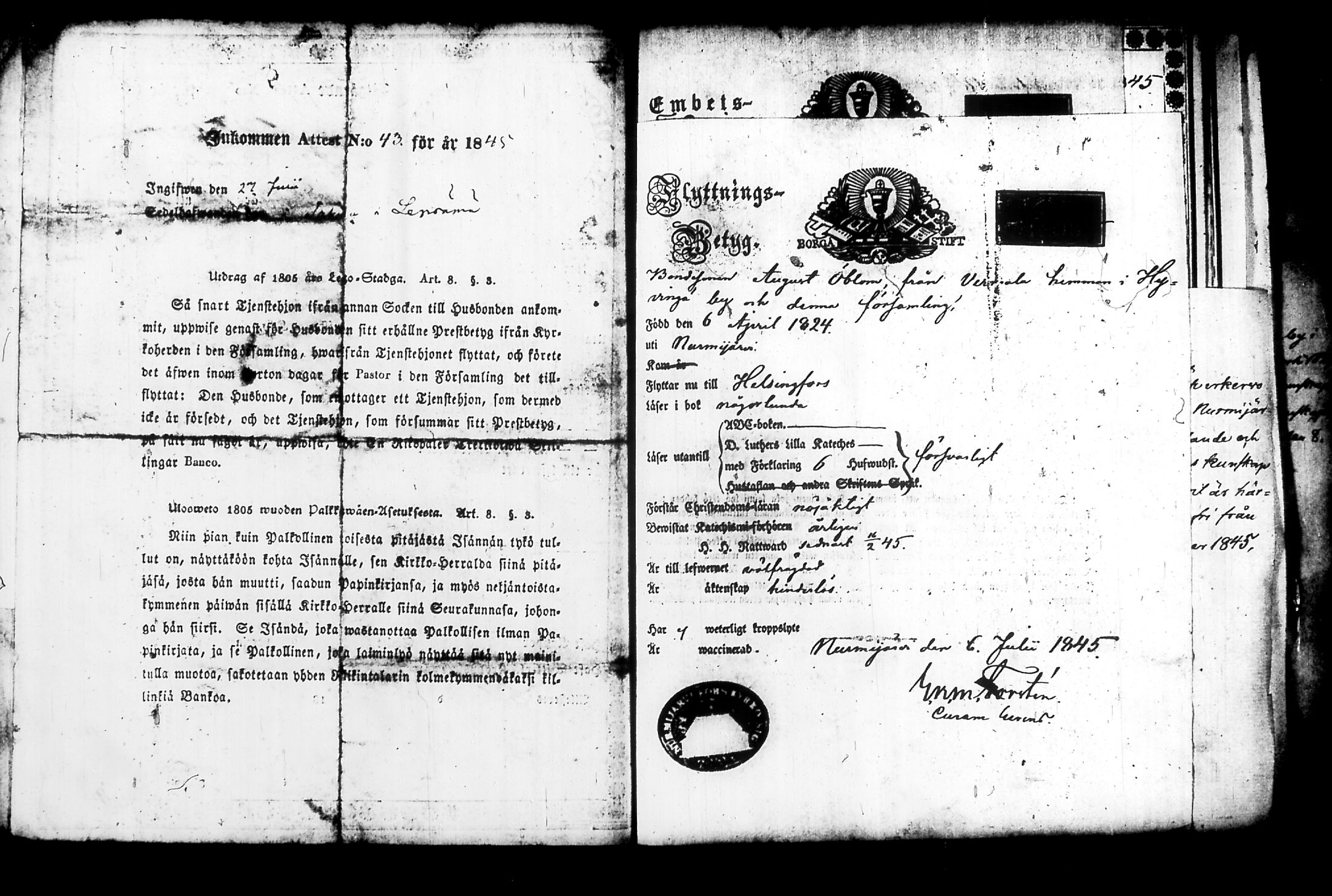 [ ../kirjat/Kirkonkirjat/nurmijarvi/muuttokirjoja_1845-1847_tk350/kuvat/51.jpg ]