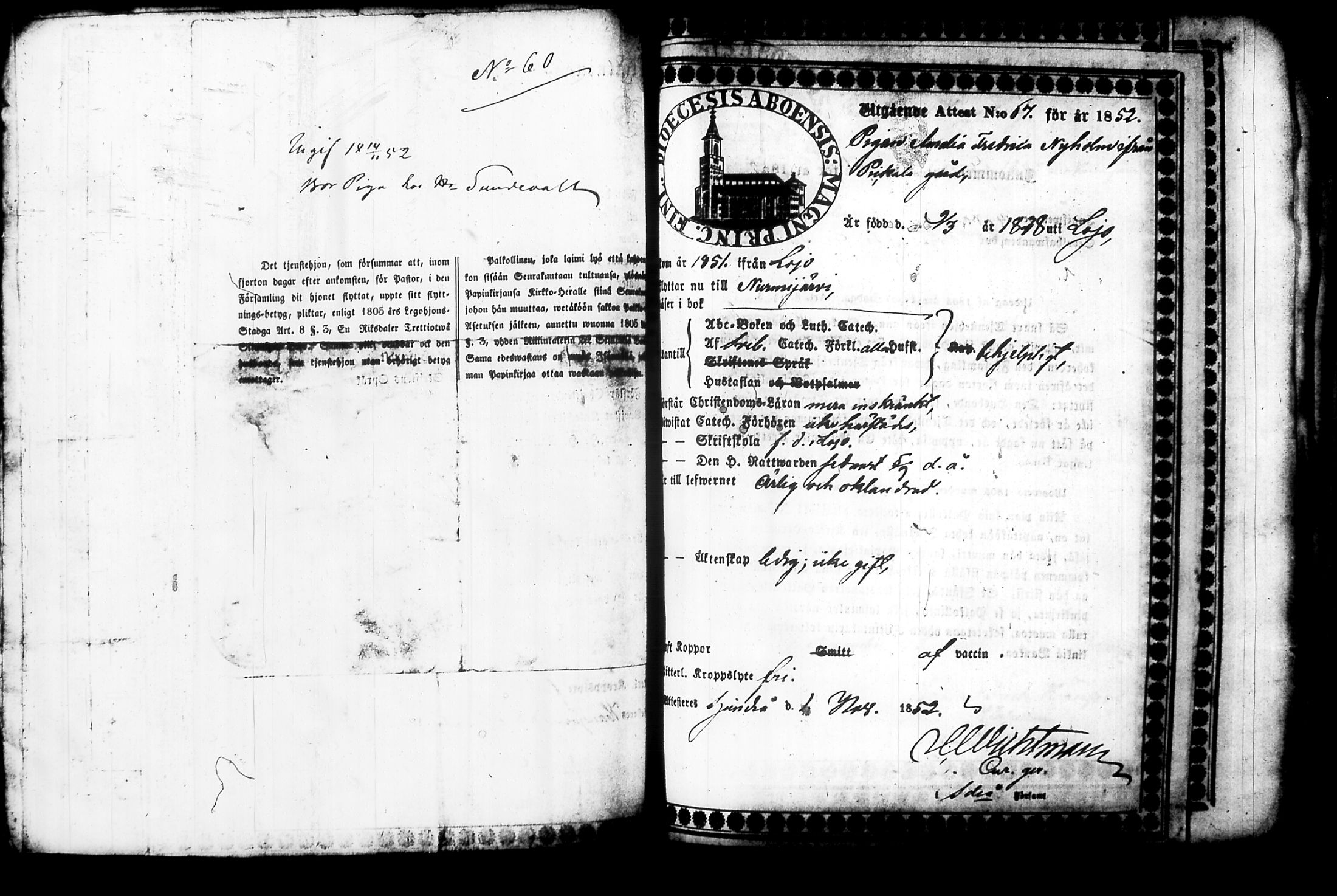 [ ../kirjat/Kirkonkirjat/nurmijarvi/muuttokirjoja_1851-1856_tk350/kuvat/174.jpg ]